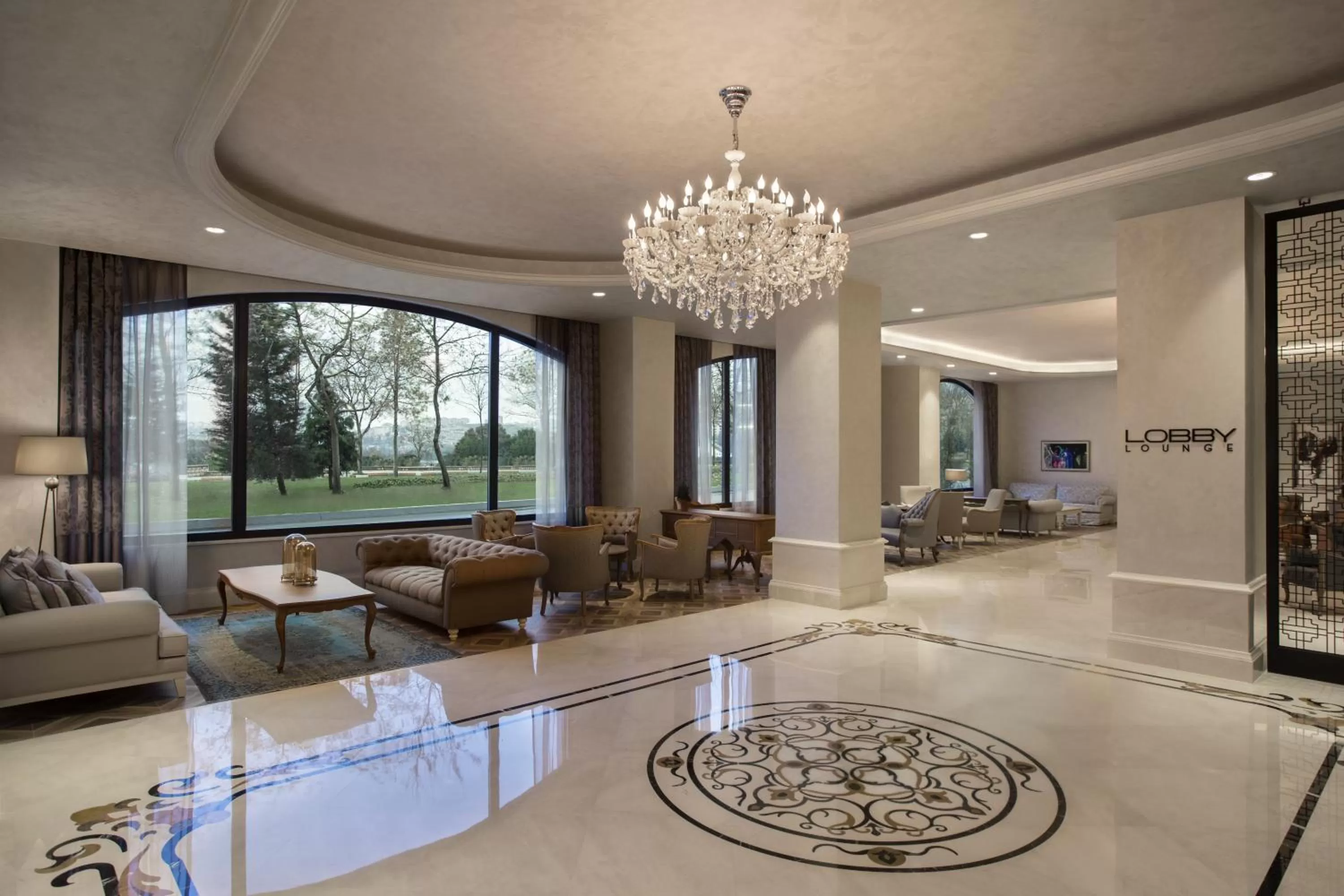 Lobby or reception in Lazzoni Hotel