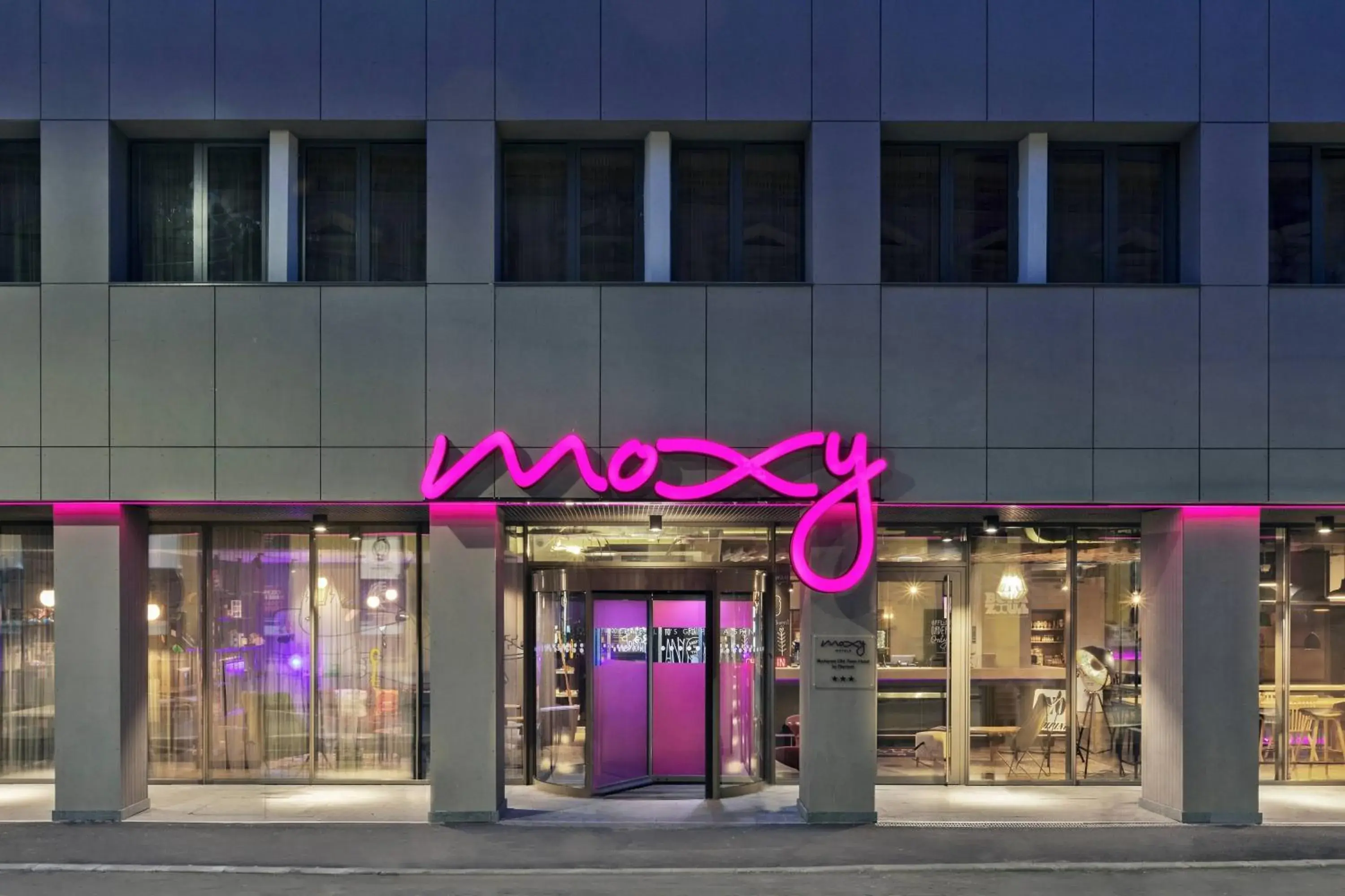 Property building in Moxy Bucharest Old Town