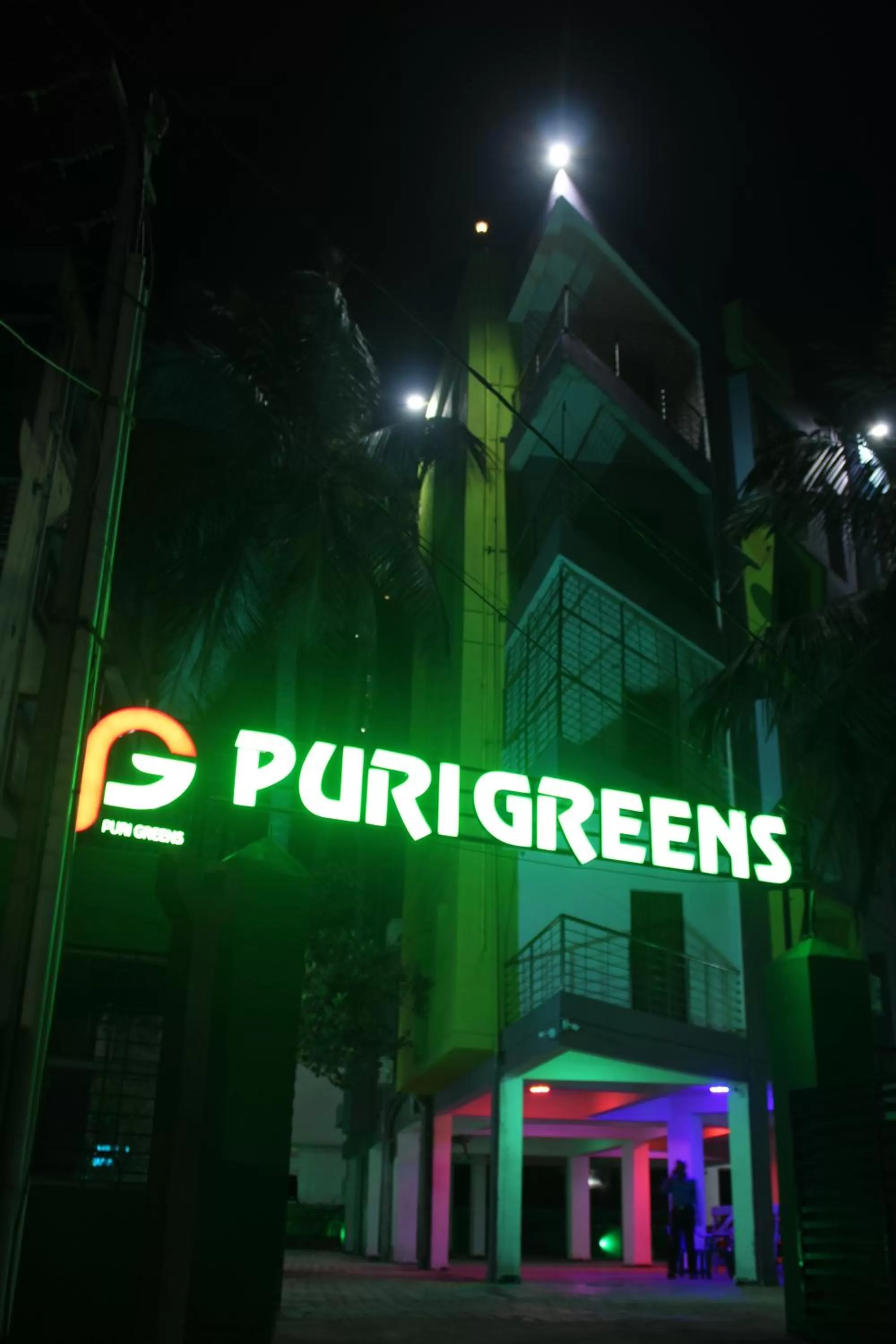 Property building in HOTEL PURI GREENS