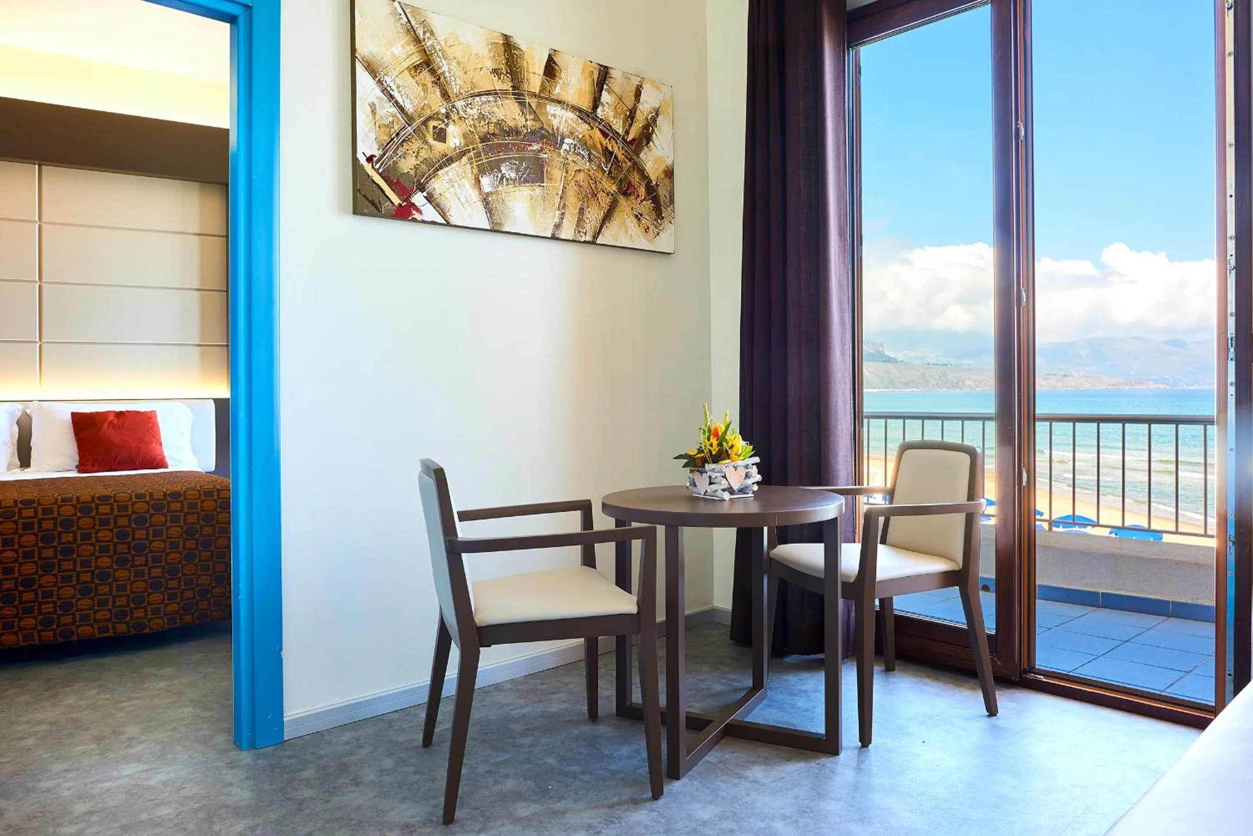 Bed in Hotel La Battigia