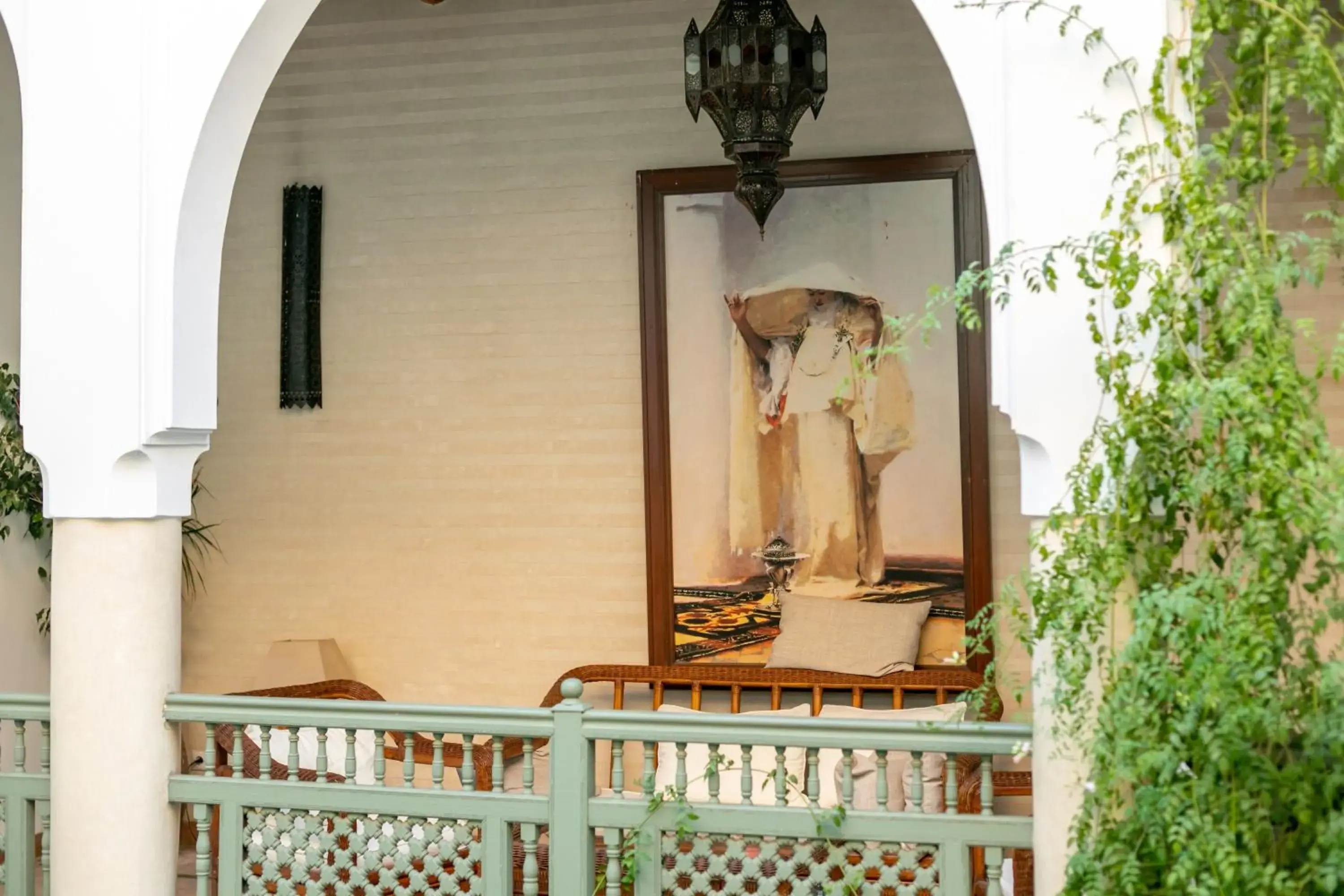 Decorative detail in Riad Les Trois Palmiers El Bacha