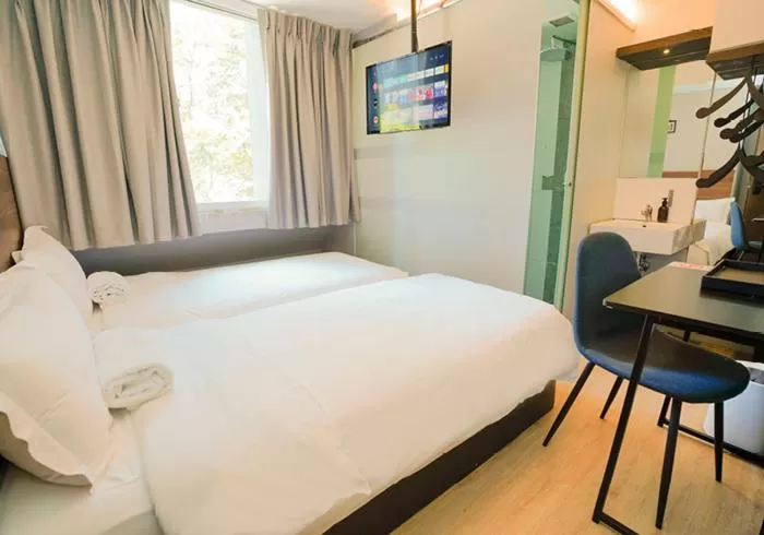 Cabin M, Twin, Window, Private Bathroom in ST Signature Bugis Beach