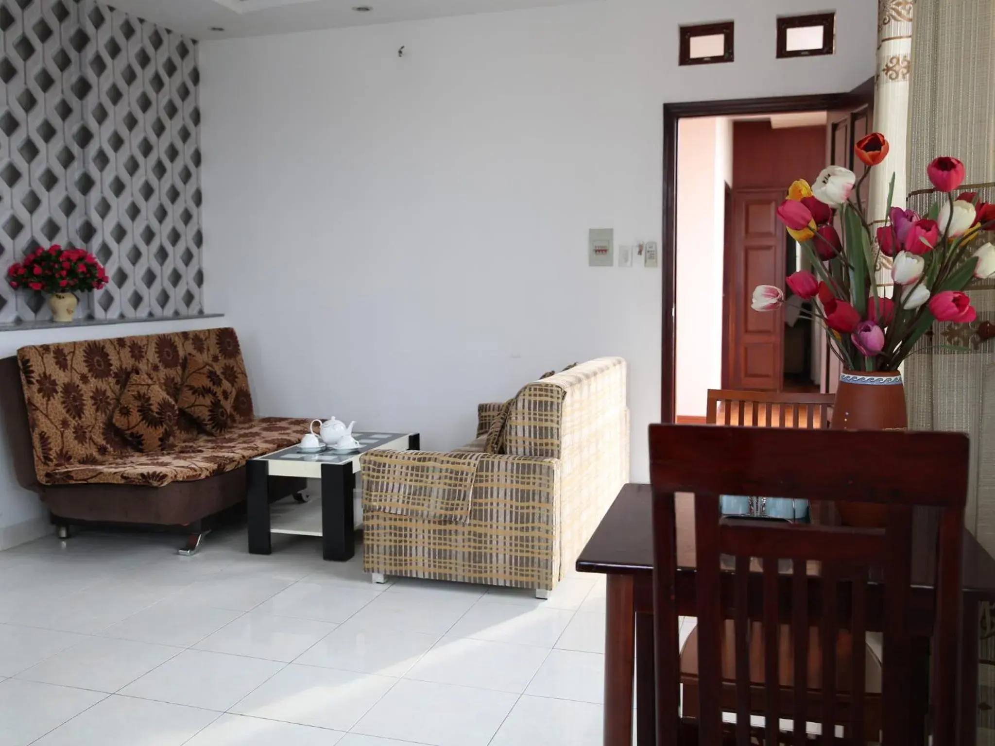 Living room, Seating Area in Hoa Phat Hotel & Apartment