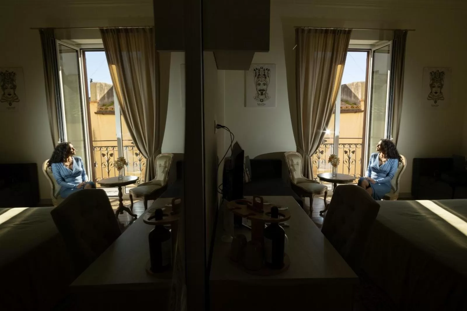 Bed in Kèramos Luxury Rooms