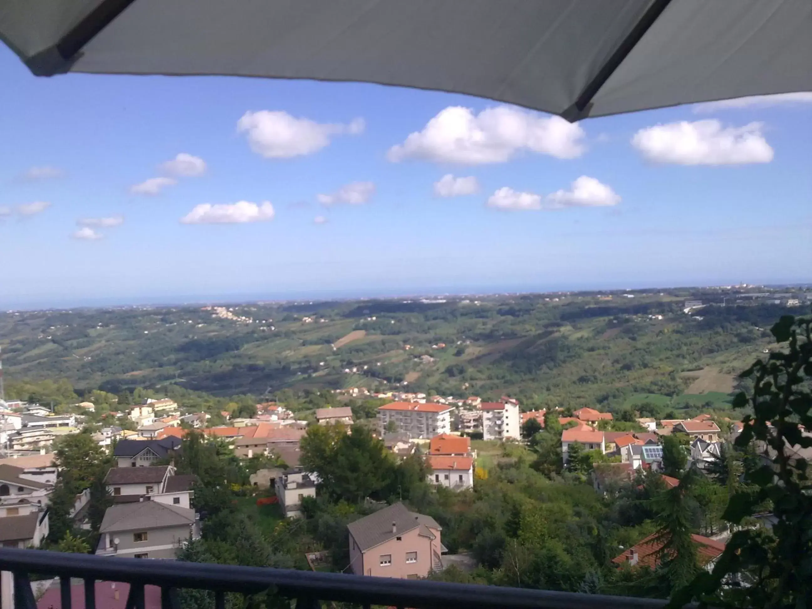 Balcony/Terrace, Bird's-eye View in Locanda Maja B&B