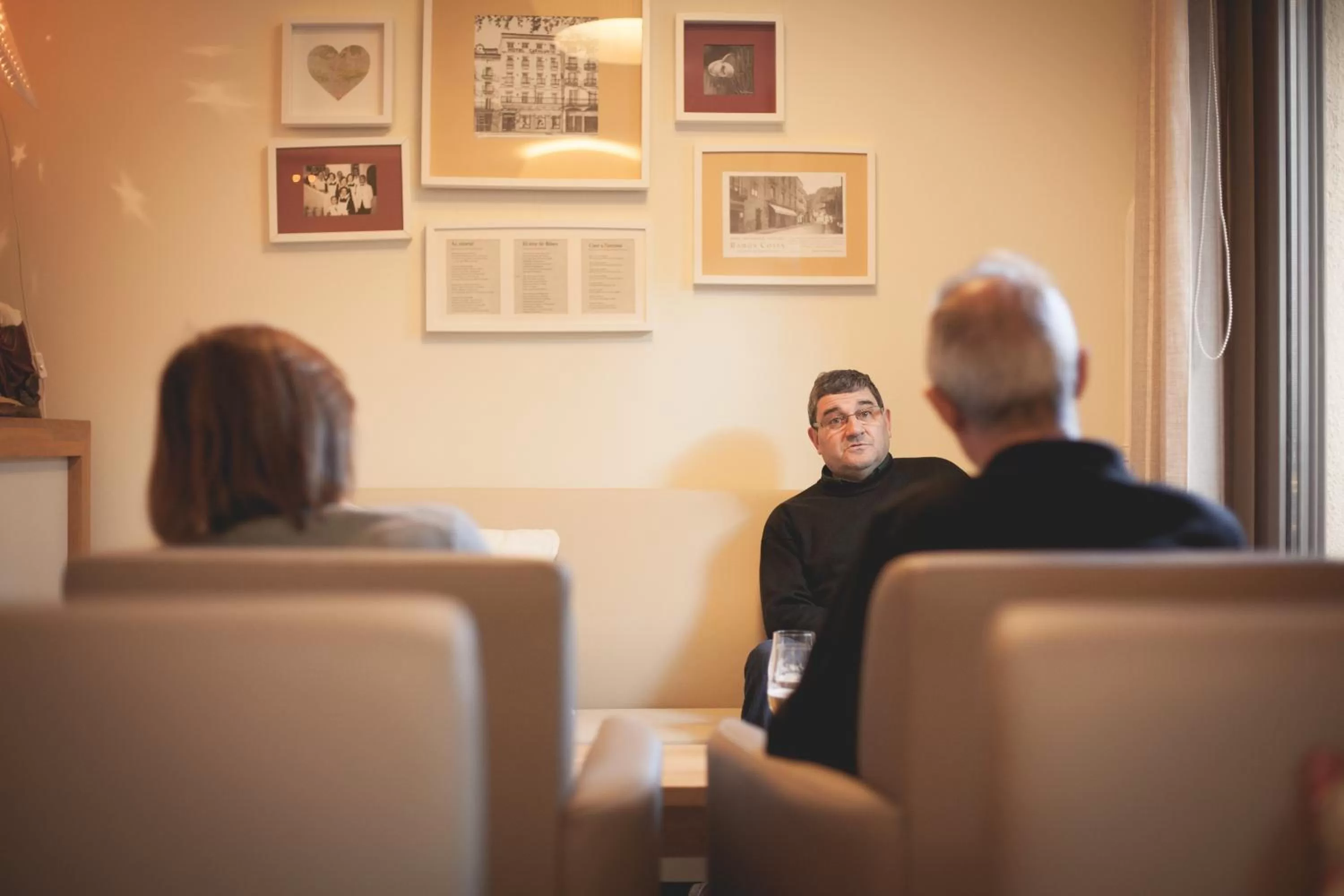 Communal lounge/ TV room in Hotel Catalunya Ribes de Freser