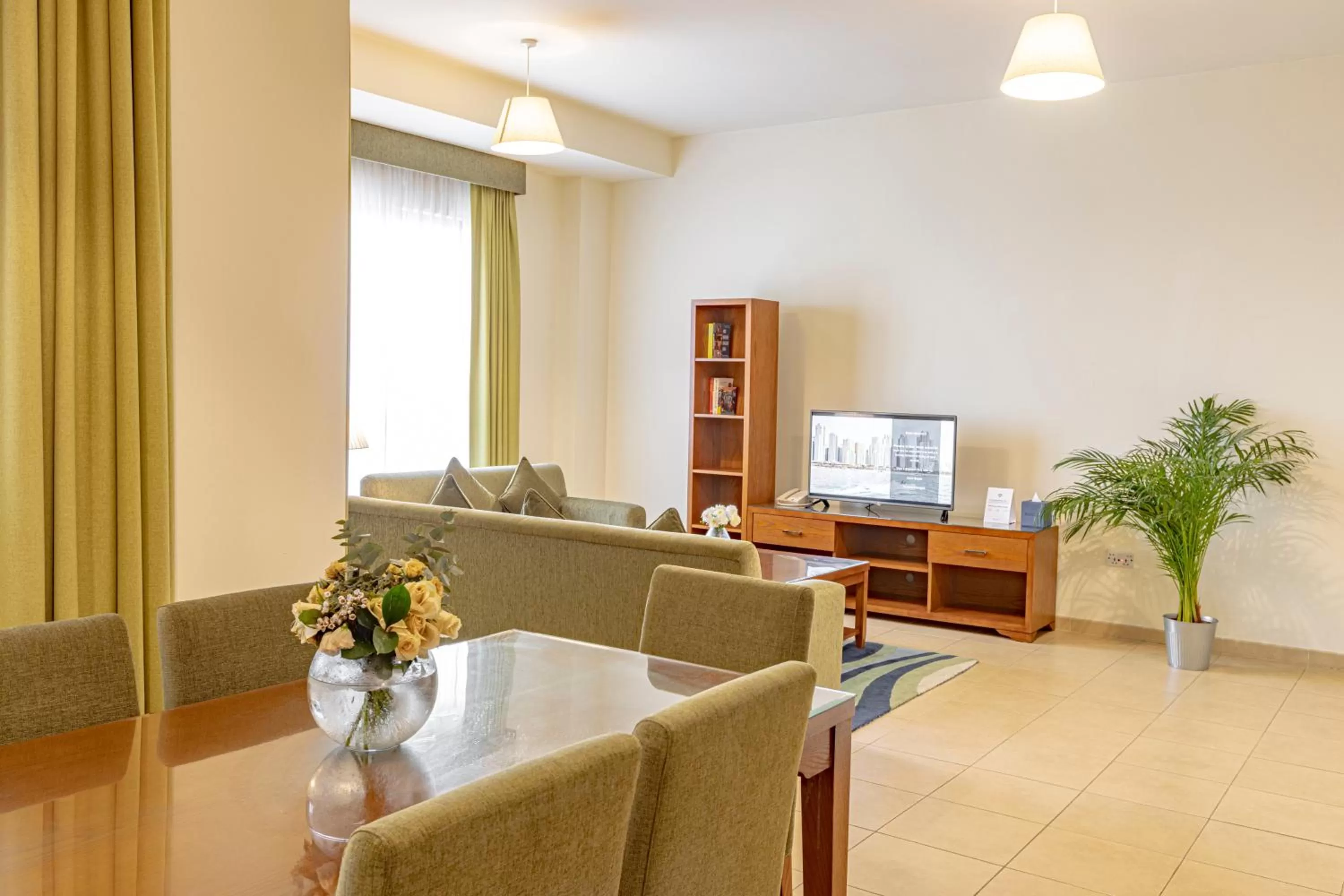 Seating area in Roda Amwaj Suites Jumeirah Beach Residence