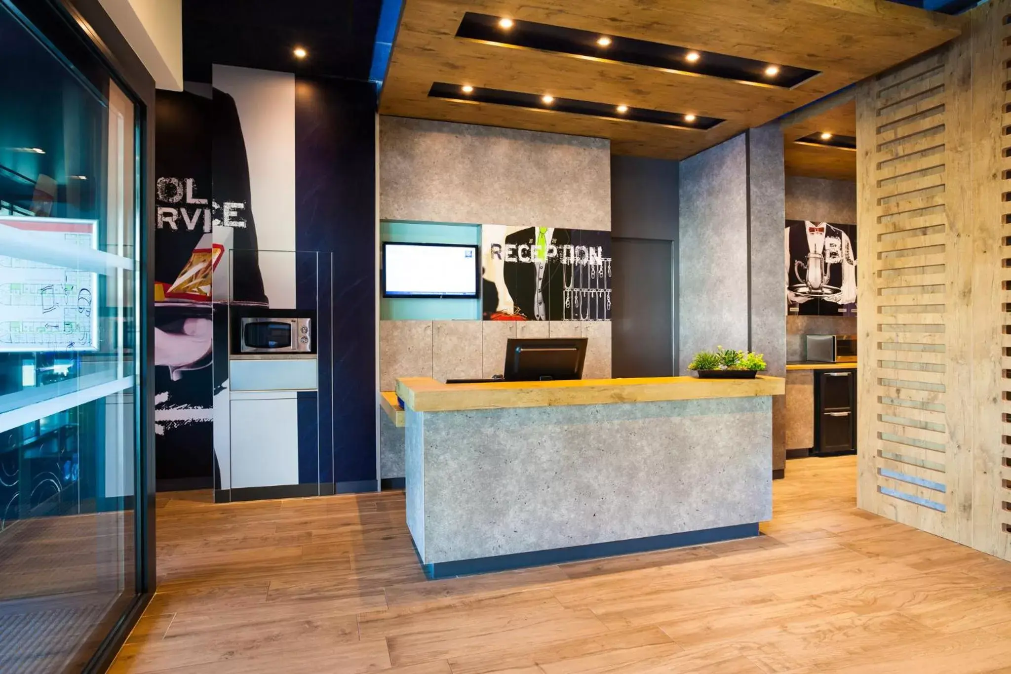 Lobby or reception, Lobby/Reception in Ibis Budget Mulhouse Centre Gare