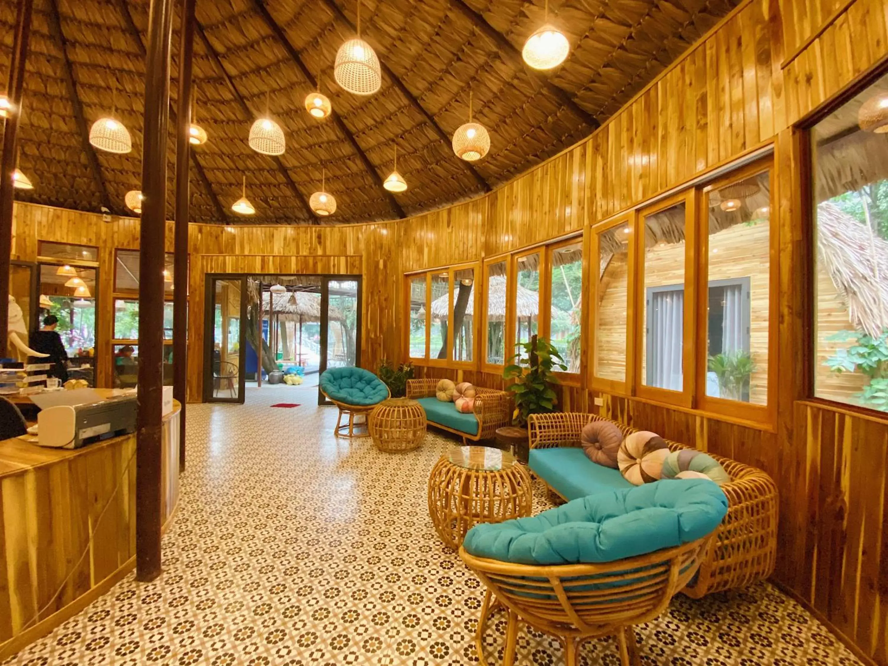 Spa and wellness centre/facilities, Lobby/Reception in Mua Caves Ecolodge (Hang Mua)