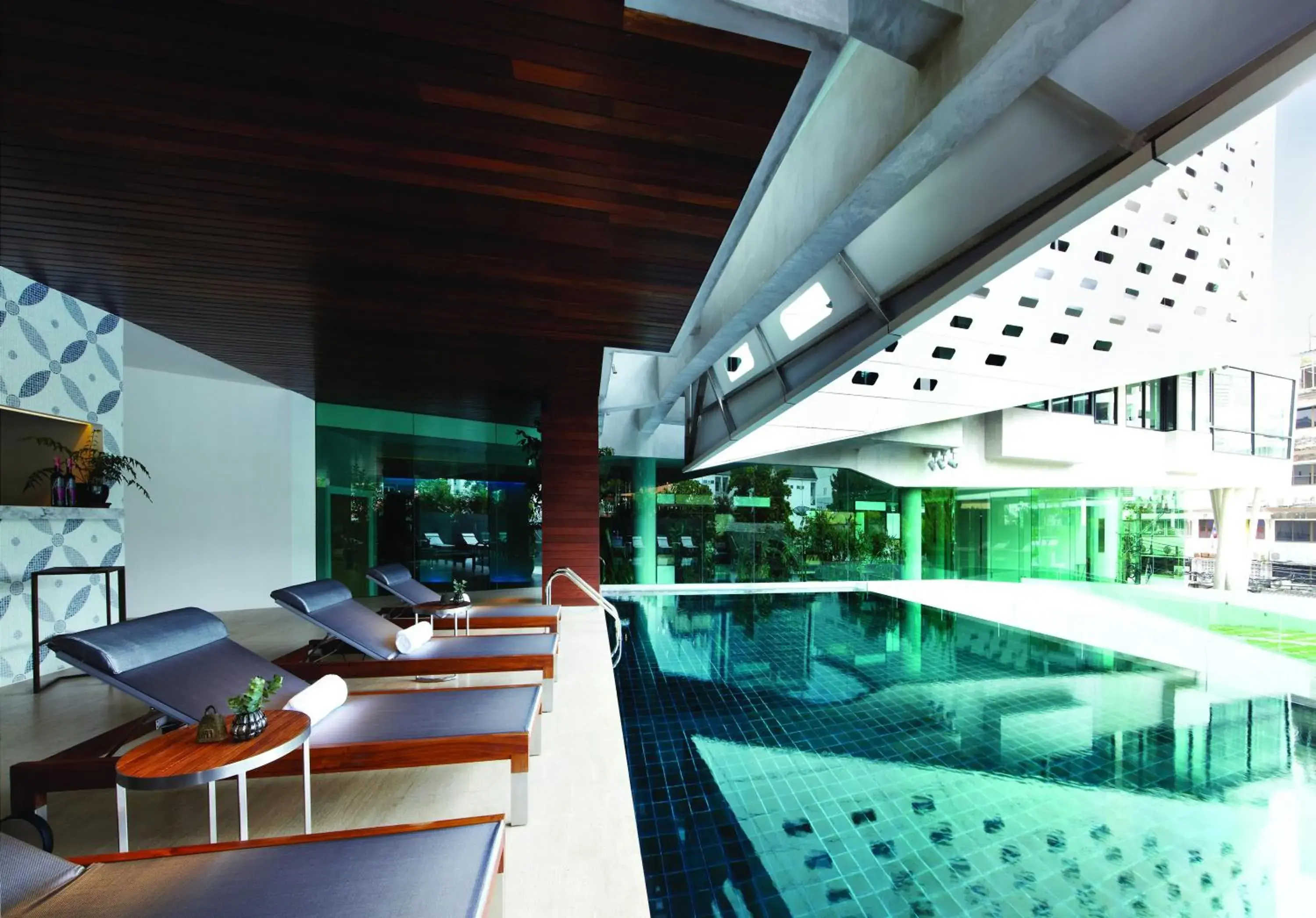 Swimming Pool in LiT BANGKOK Hotel - SHA Extra Plus