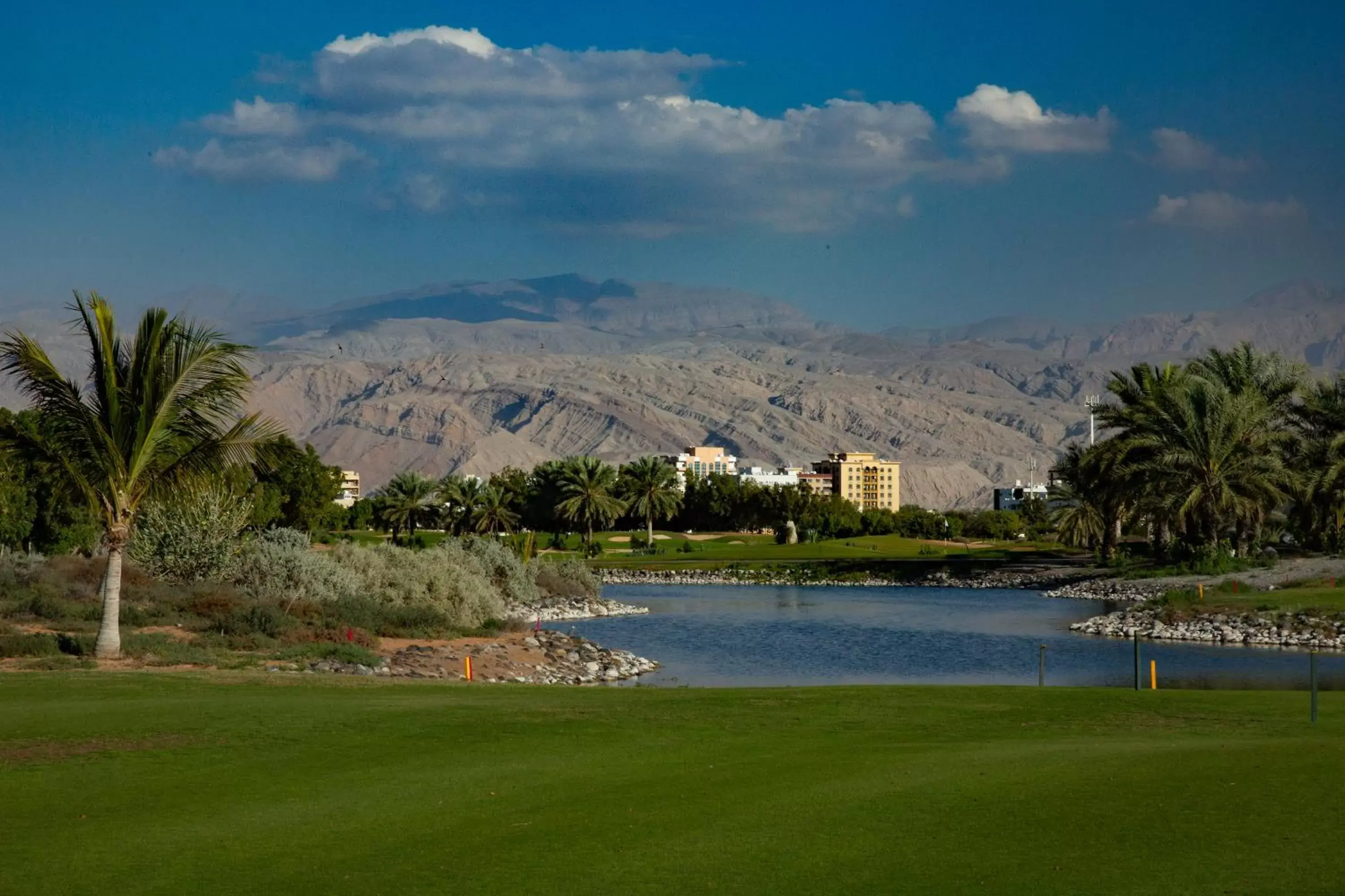 Golfcourse in Hilton Garden Inn Ras Al Khaimah