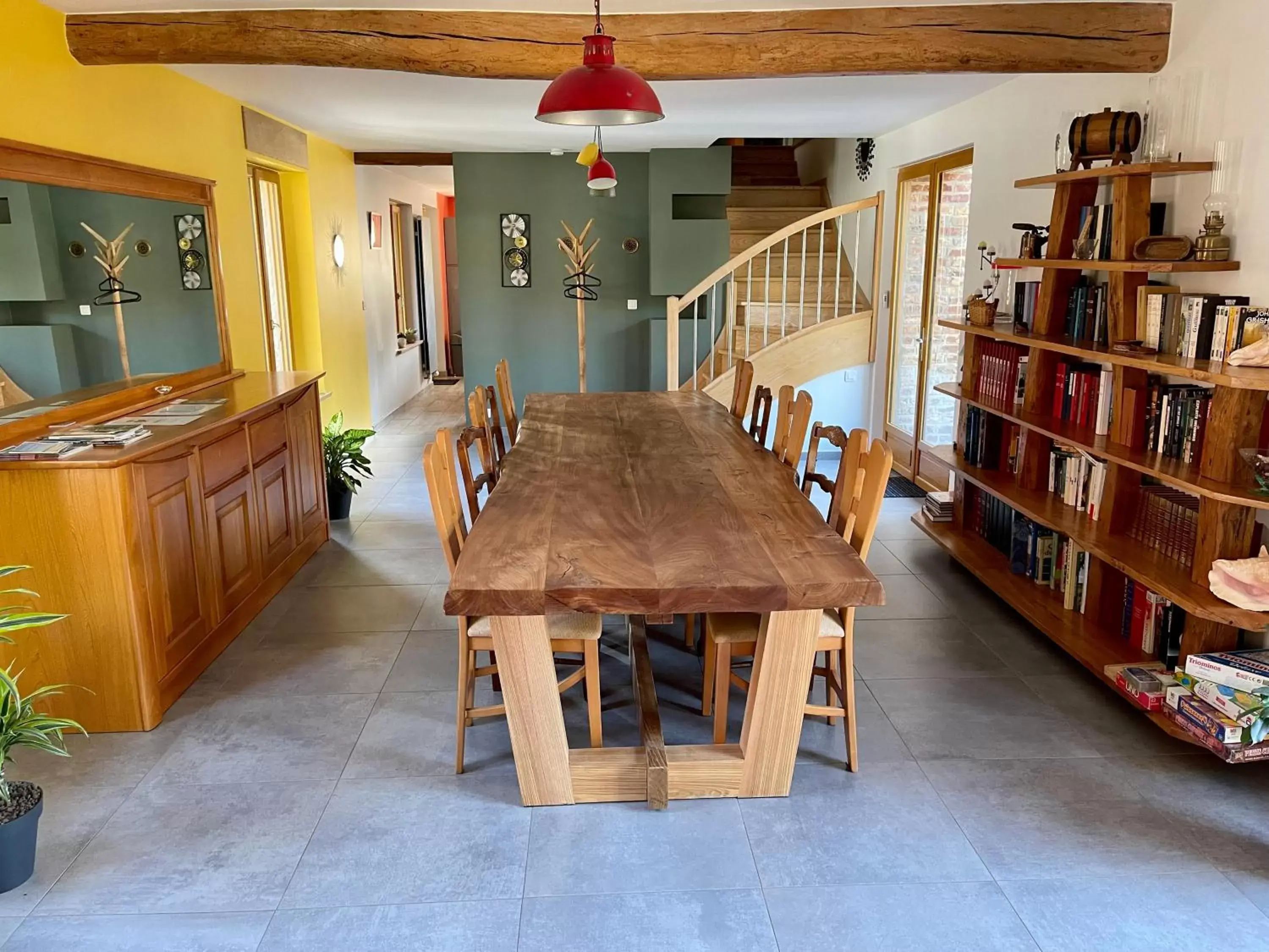 Dining Area in La Mésangeraie Gîte Chambres d'hôtes