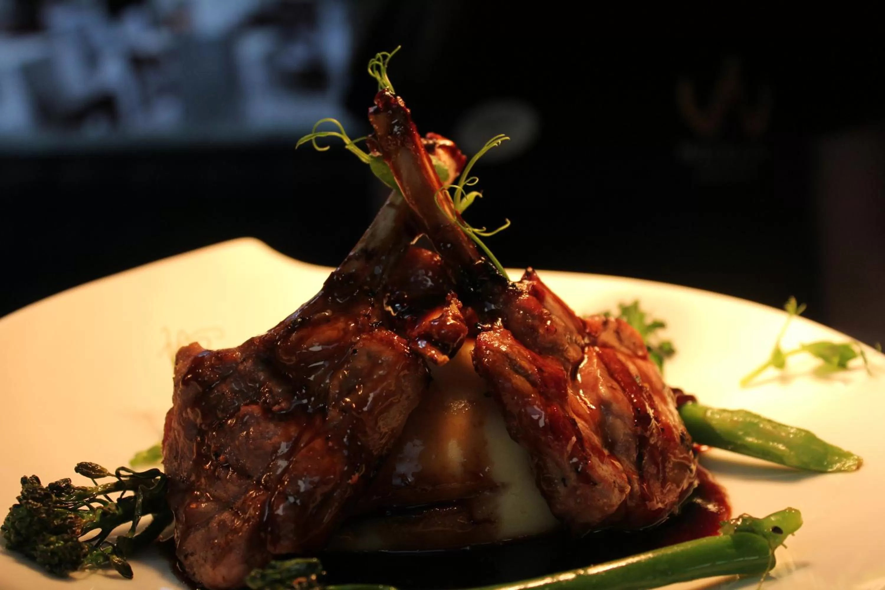 Food and drinks in The Strand Hotel, the former residence of Oscar Wilde