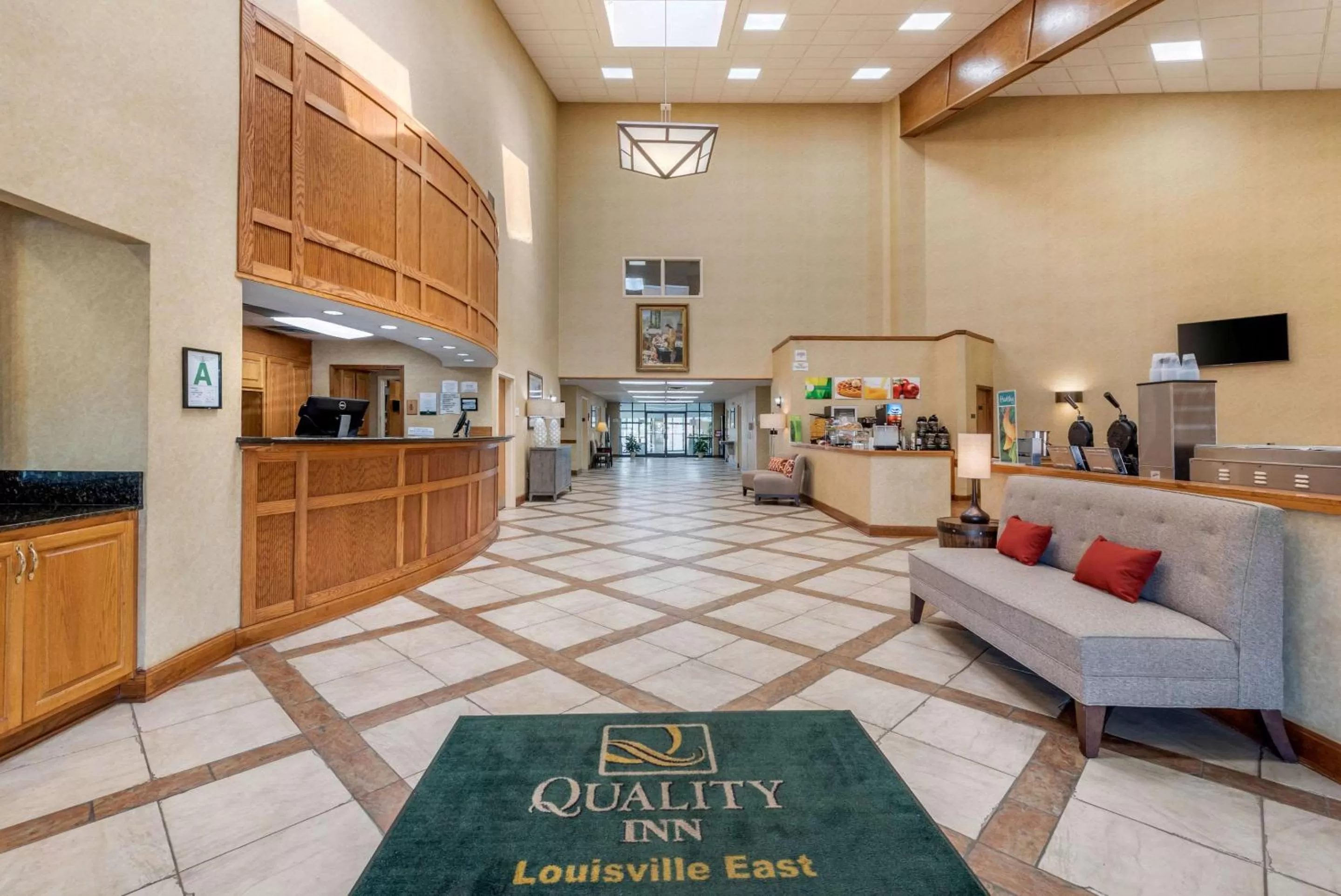 Lobby or reception, Lobby/Reception in Quality Inn Louisville