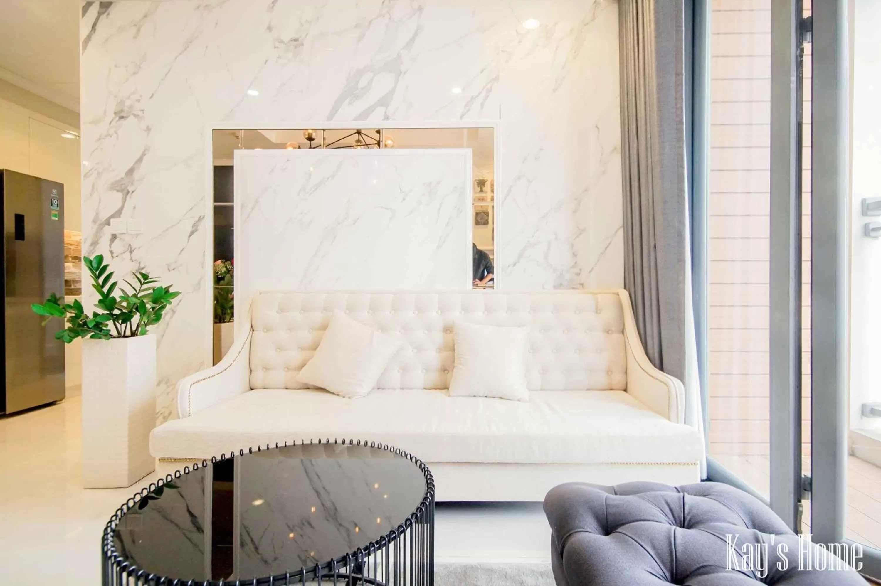 Living room, Seating Area in Vinhomes Central Park-Nice Homes