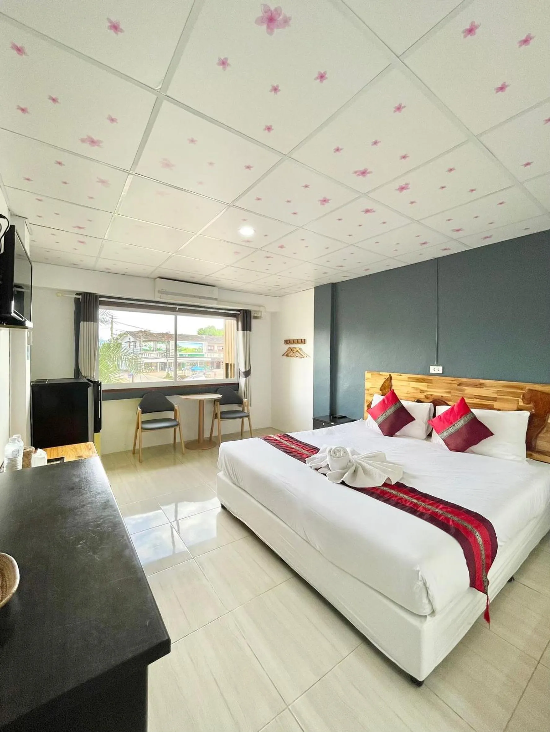 Bed in Diamond de pai