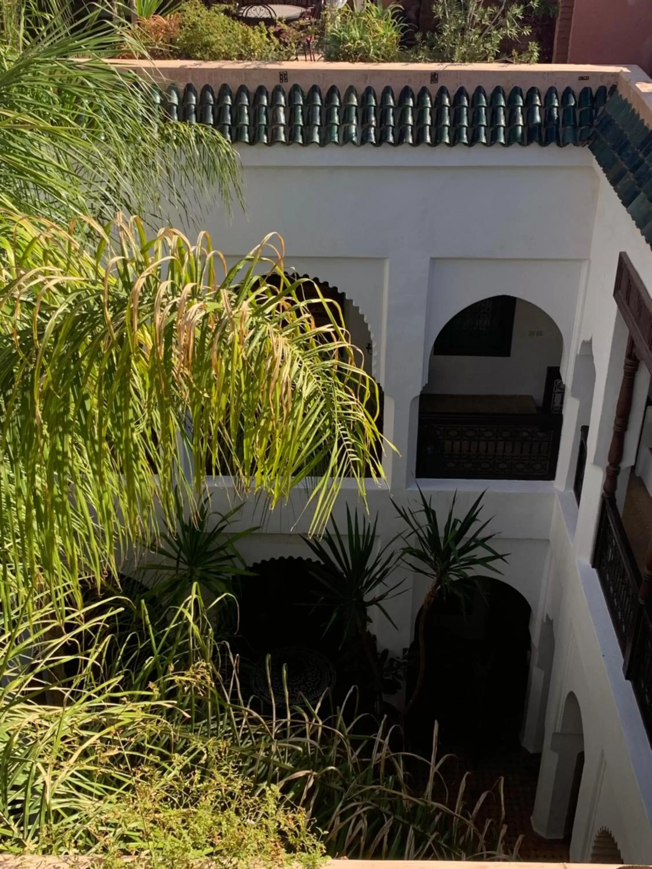 Patio in Riad Ghali Hotel & SPA