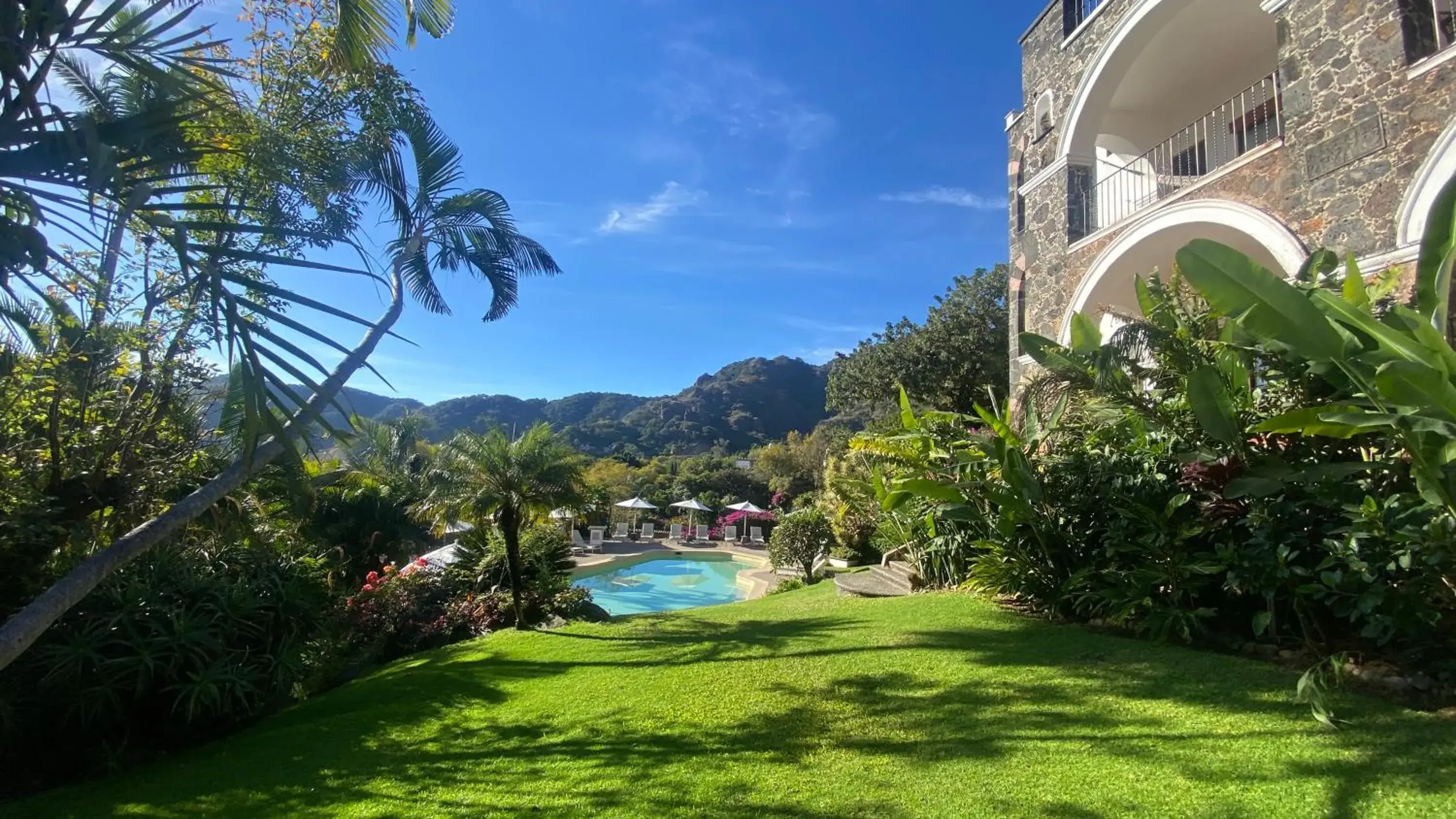 Garden in Posada del Tepozteco