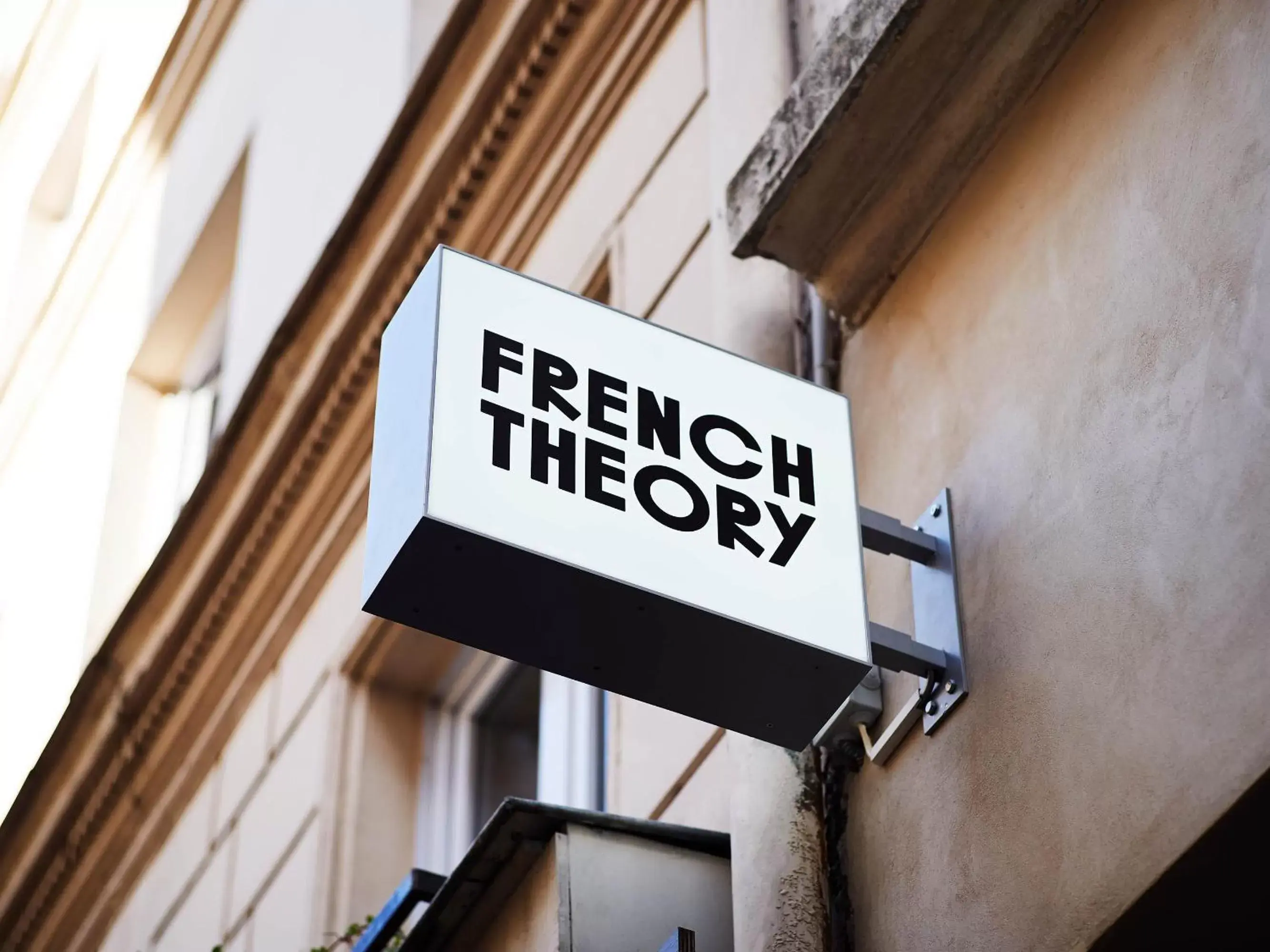 Property logo or sign in French Theory