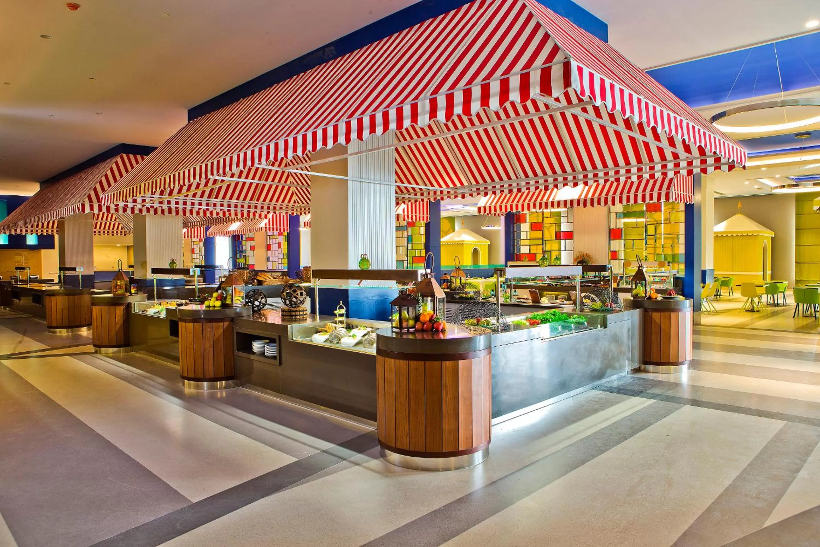 Food close-up in The Land Of Legends Kingdom Hotel - All-in Concept