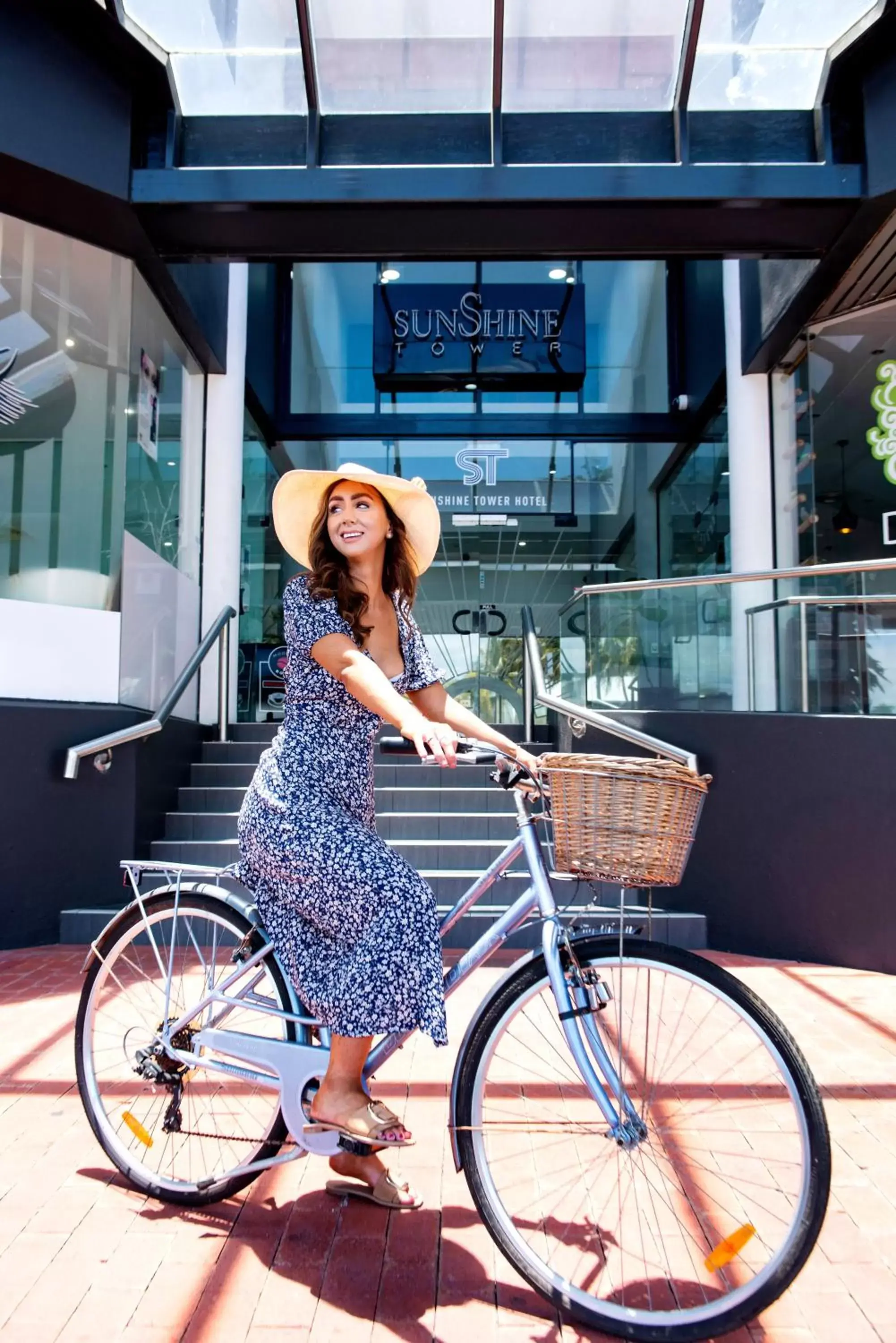 Biking in Sunshine Tower Hotel