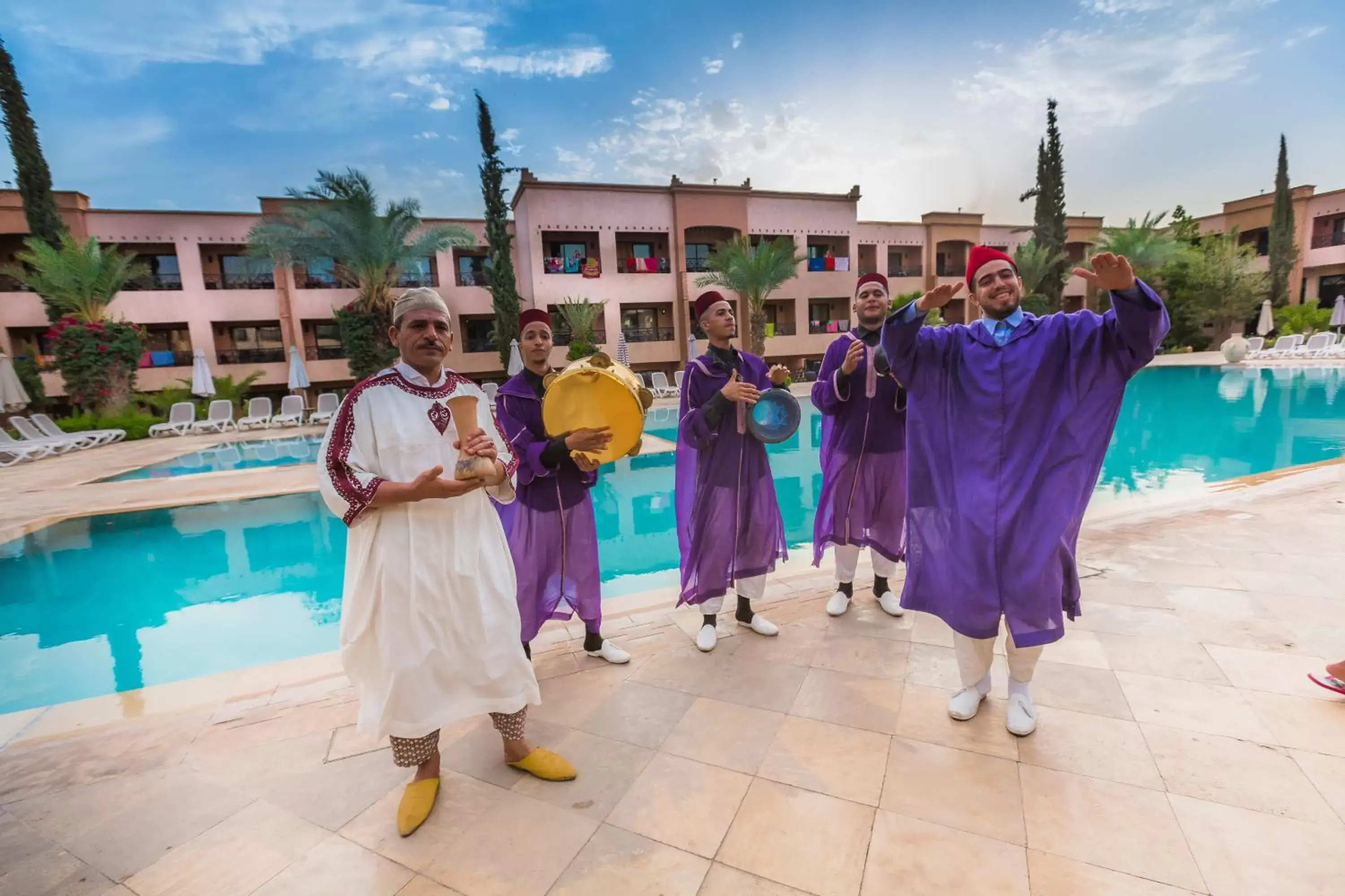 People in Zalagh Kasbah Hotel & Spa