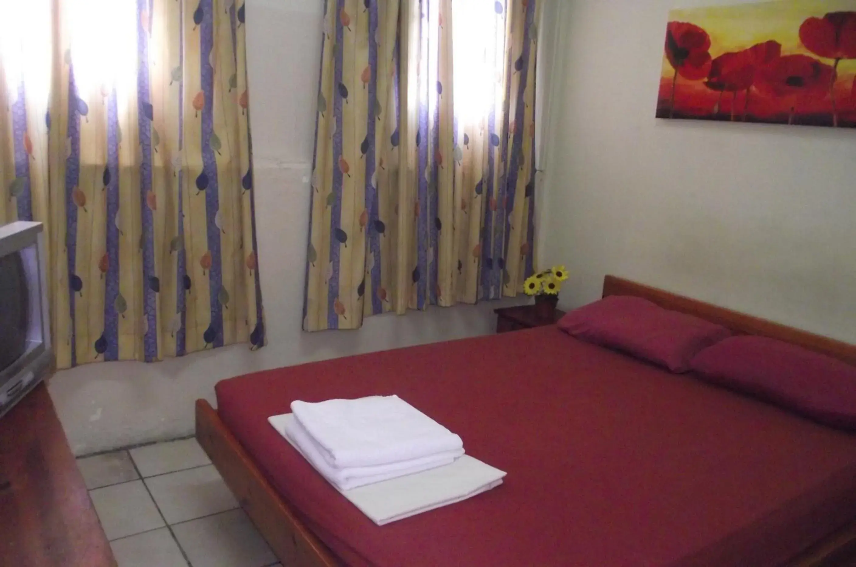 Double or Twin Room with Shared Bathroom in Sky Hostel