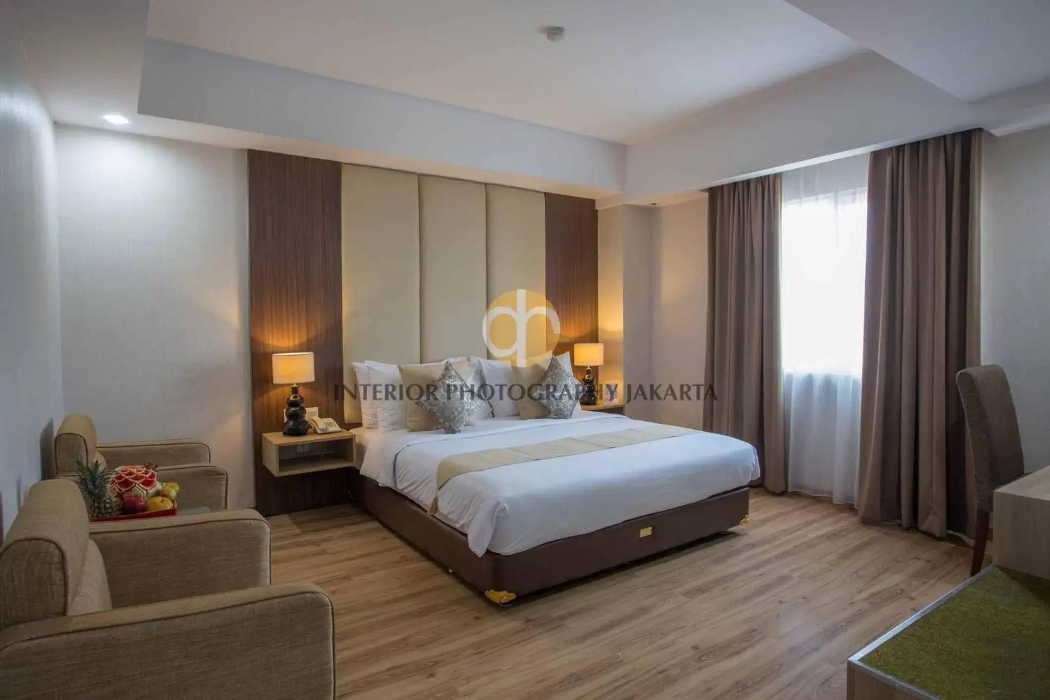 Bed in Orchardz Hotel Bandara