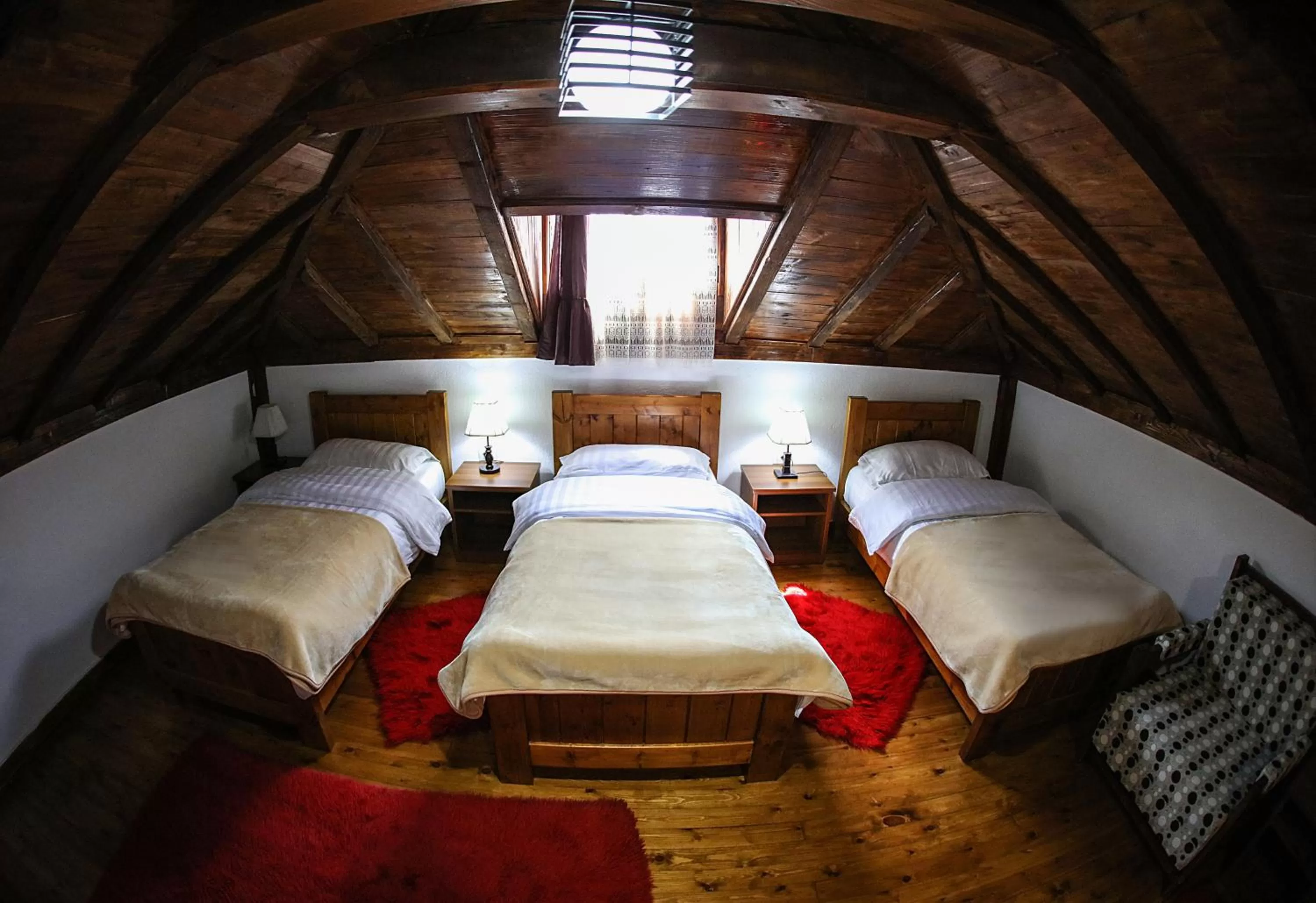 Bed in Hotel Bujtina e Bardhe