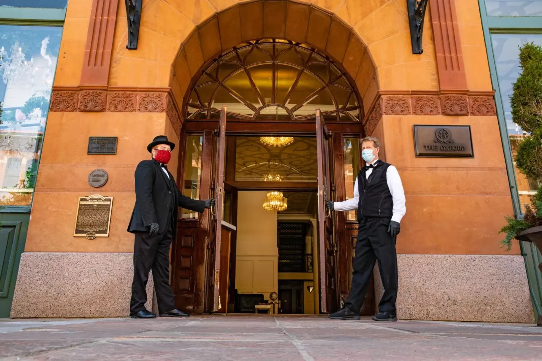 Staff in The Oxford Hotel