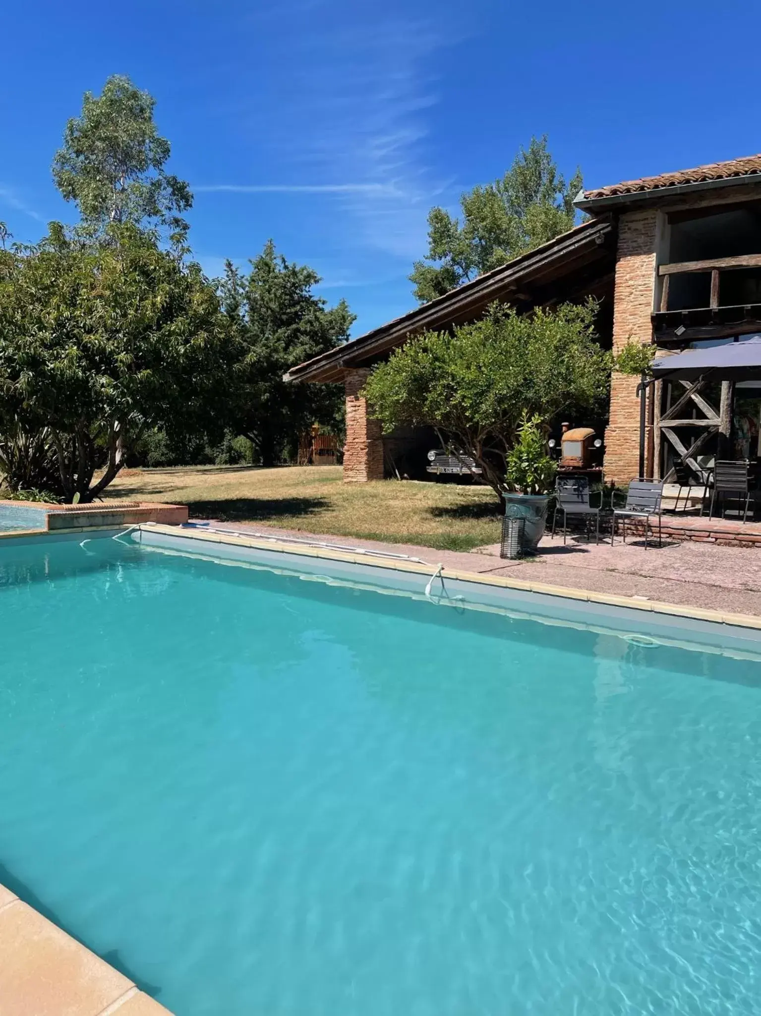 Swimming Pool in Manoir du Bouyssou