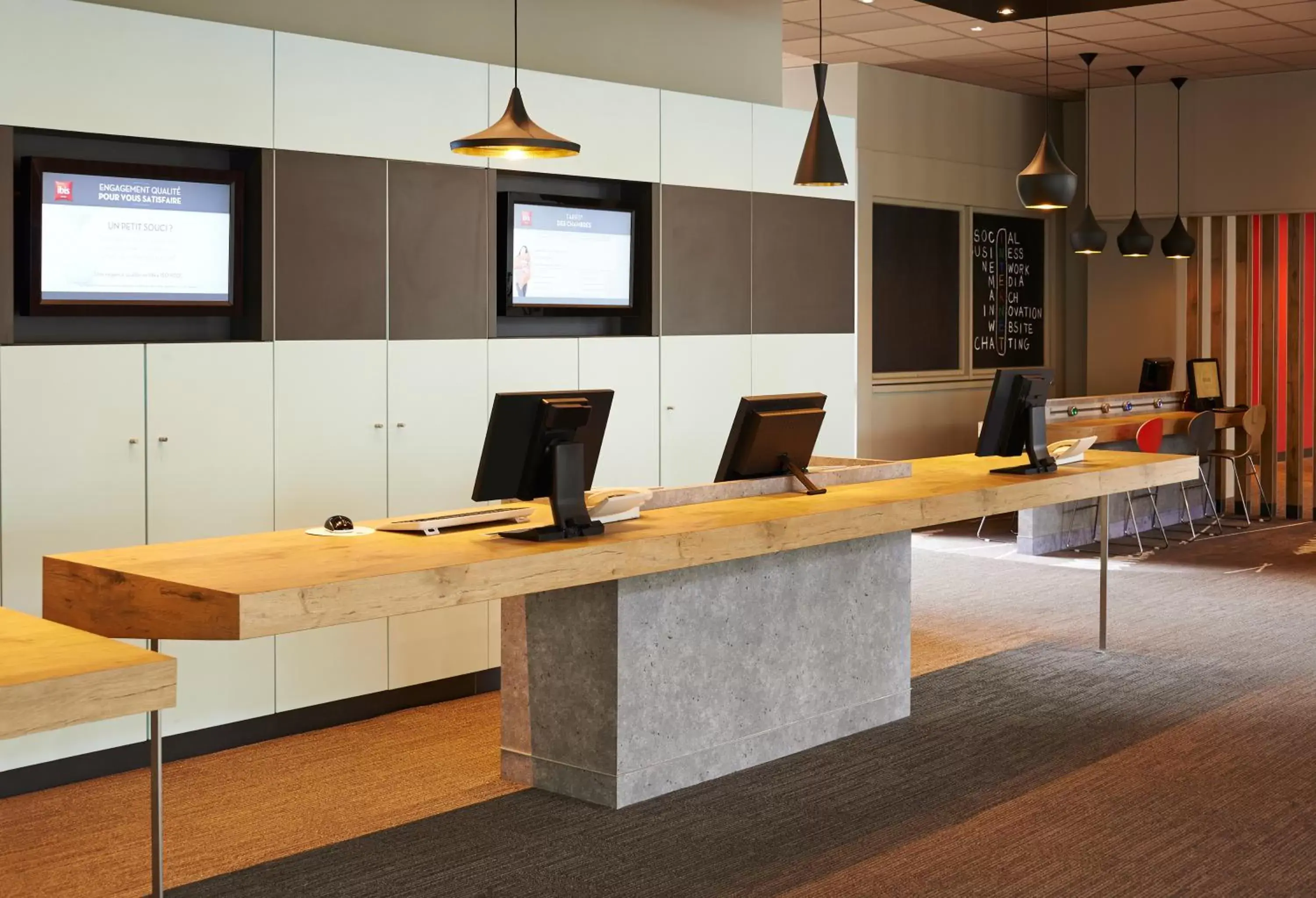 Lobby or reception in ibis Strasbourg Centre Historique Lobby or reception in ibis Strasbourg Centre Historique