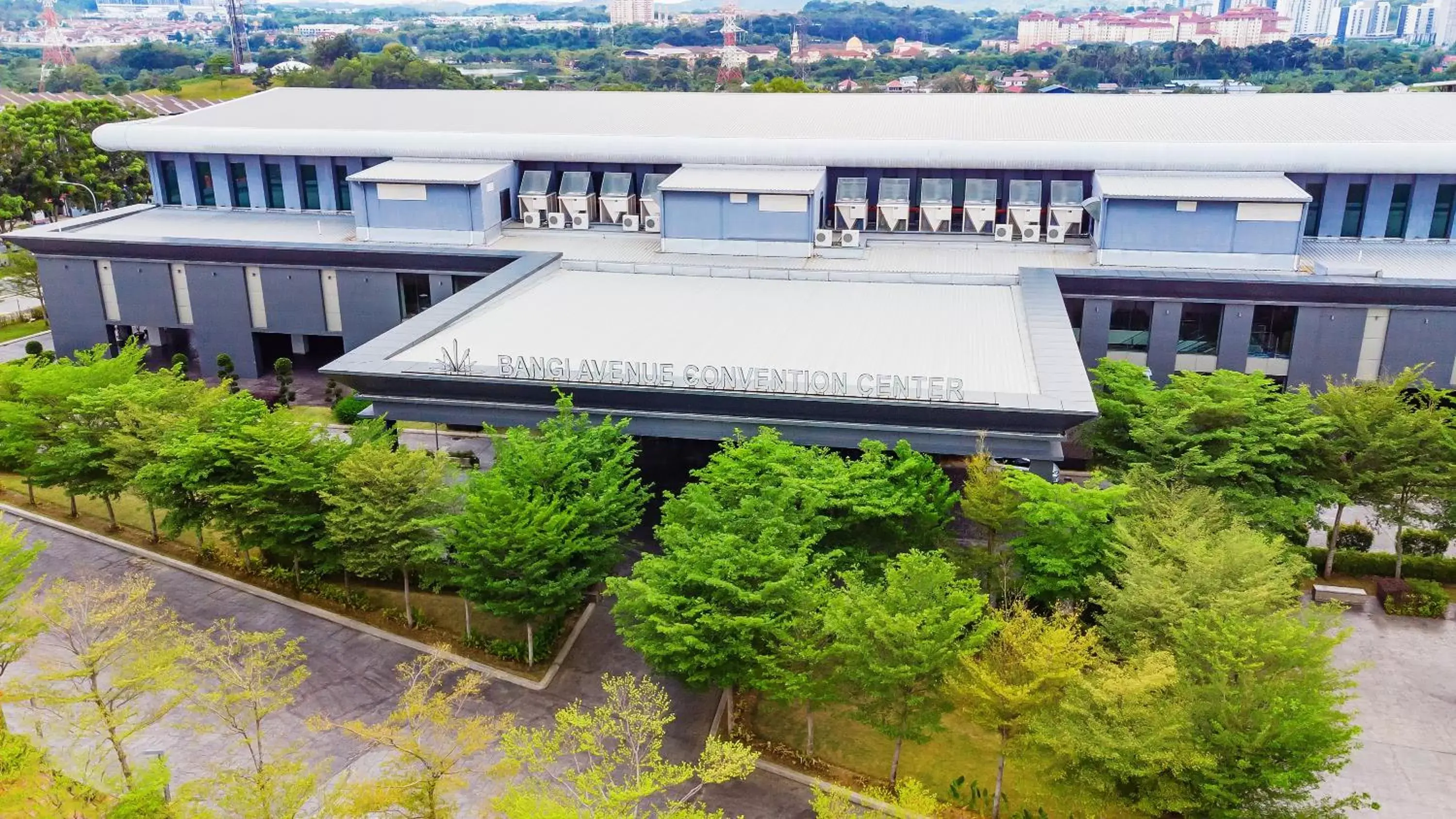 Bird's eye view, Property Building in Le'venue Hotel