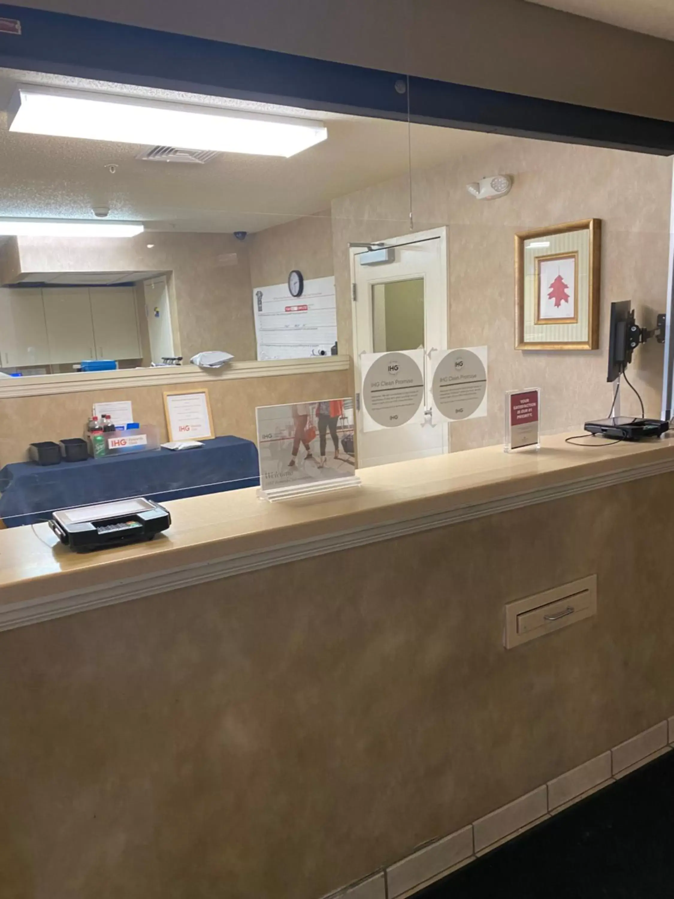 Lobby or reception in Candlewood Williamsport by IHG Lobby or reception in Candlewood Williamsport by IHG