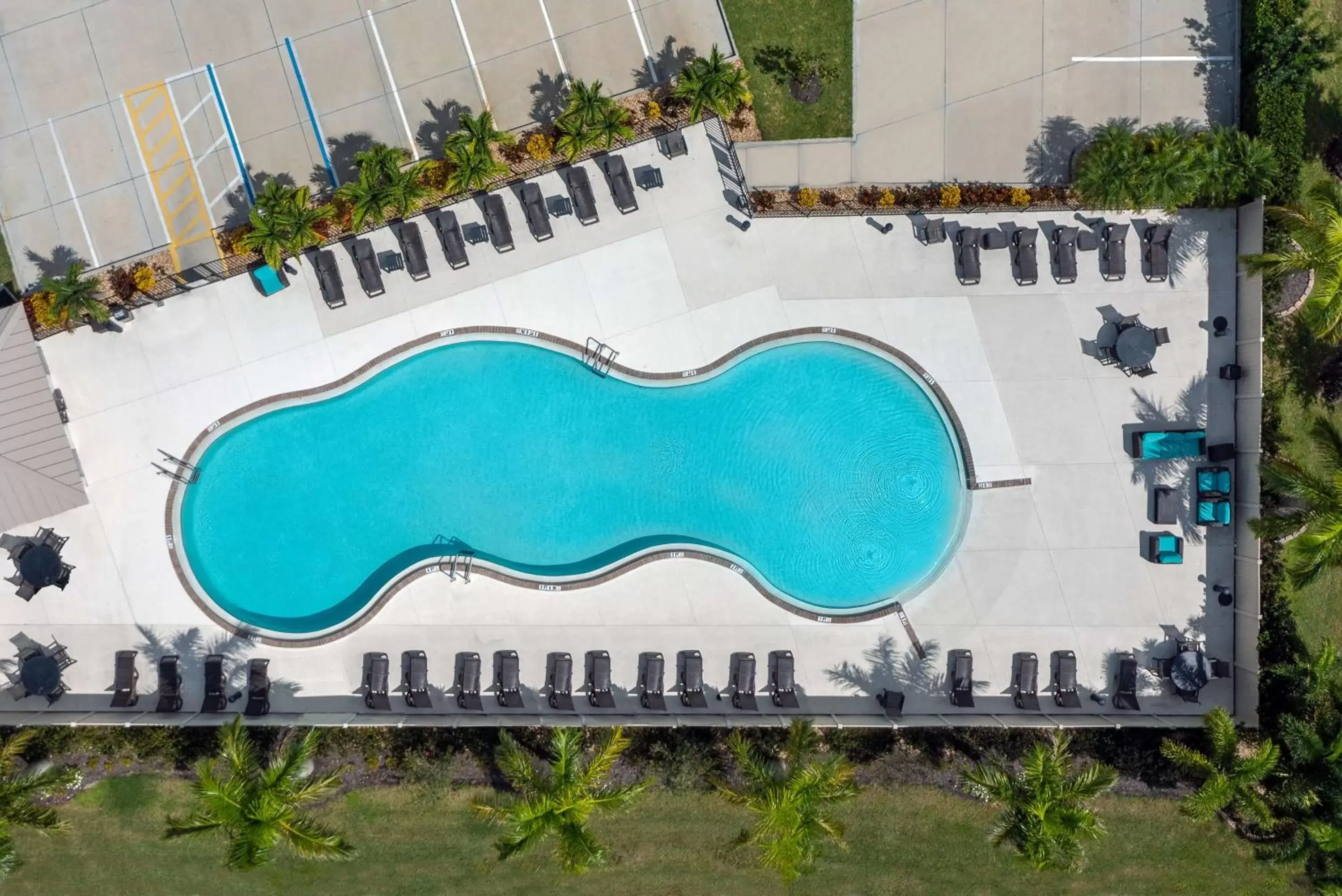 Pool View in Magnolia Pointe; BW Signature Collection