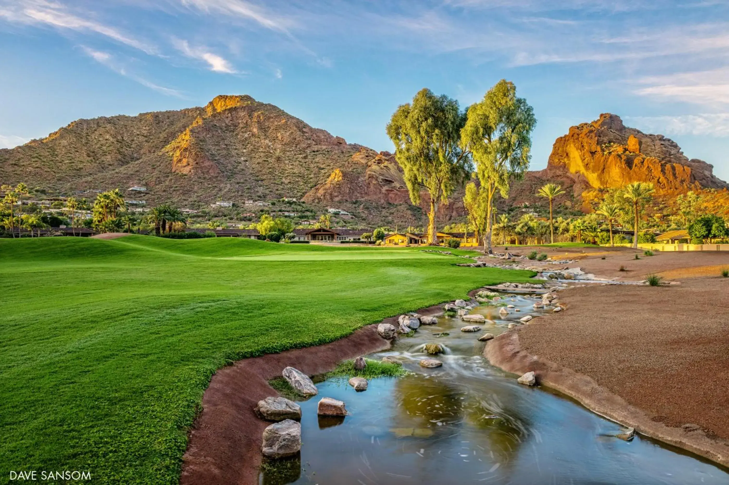 Golfcourse in Mountain Shadows Resort Scottsdale