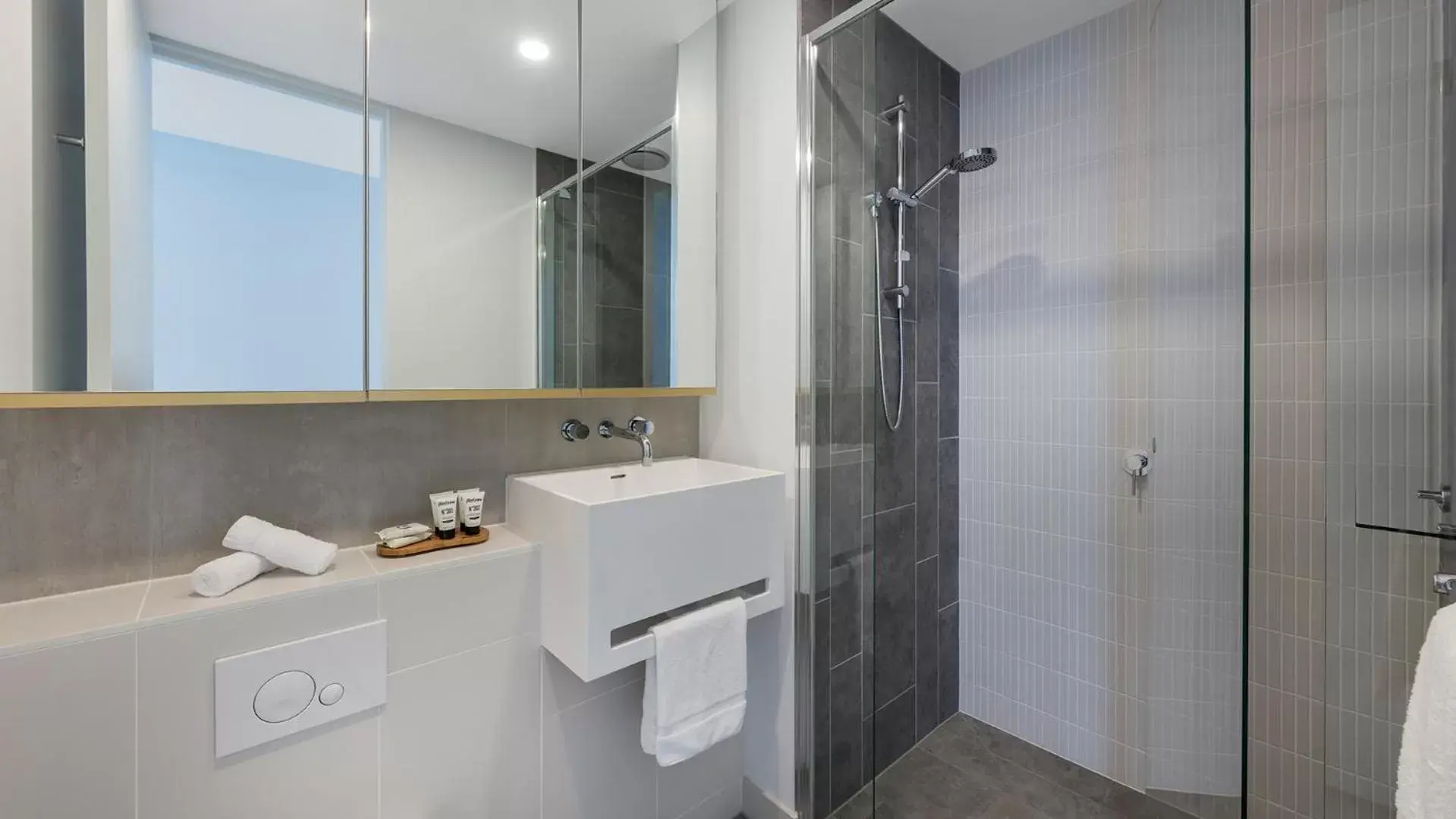 Shower, Bathroom in Avani Melbourne Central Residences