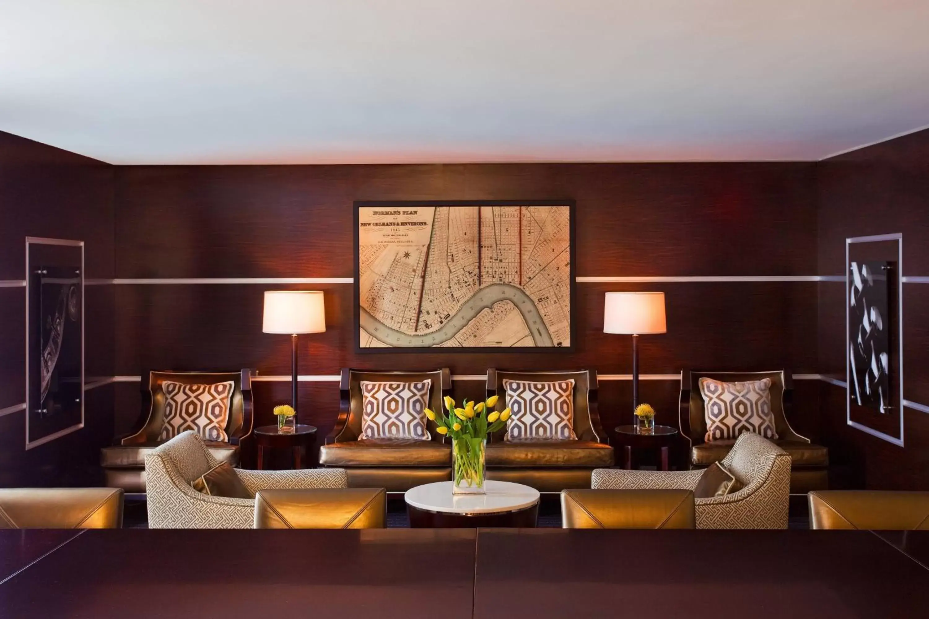 Lounge or bar, Seating Area in Sheraton New Orleans Hotel