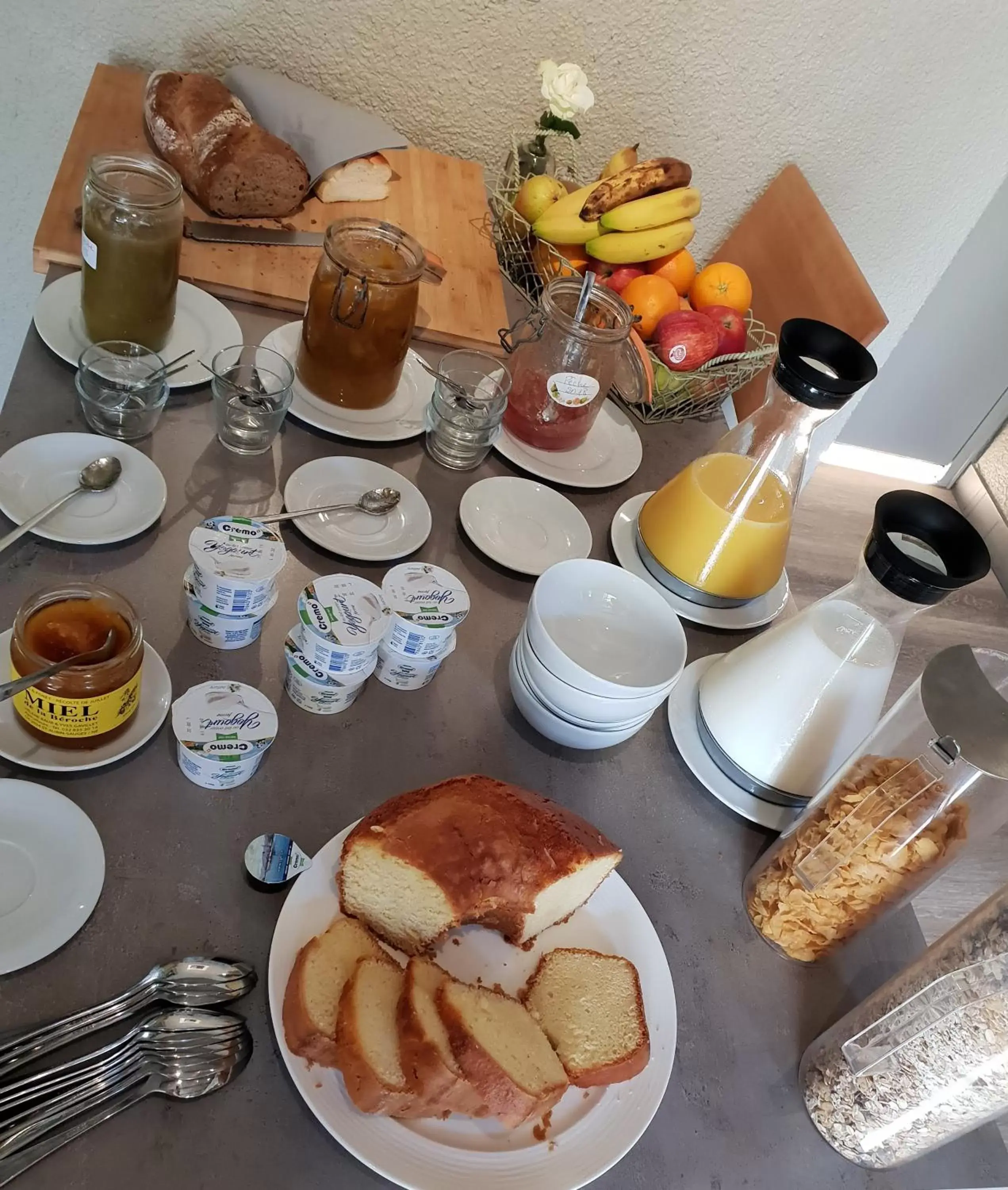 Breakfast in Hôtel du Cygne