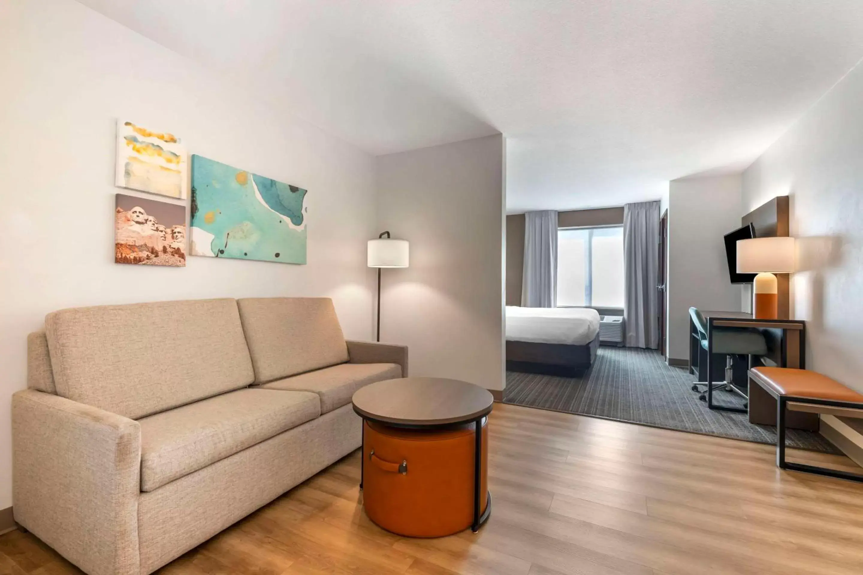 Bedroom in Comfort Suites Conference Center Rapid City Bedroom in Comfort Suites Conference Center Rapid City