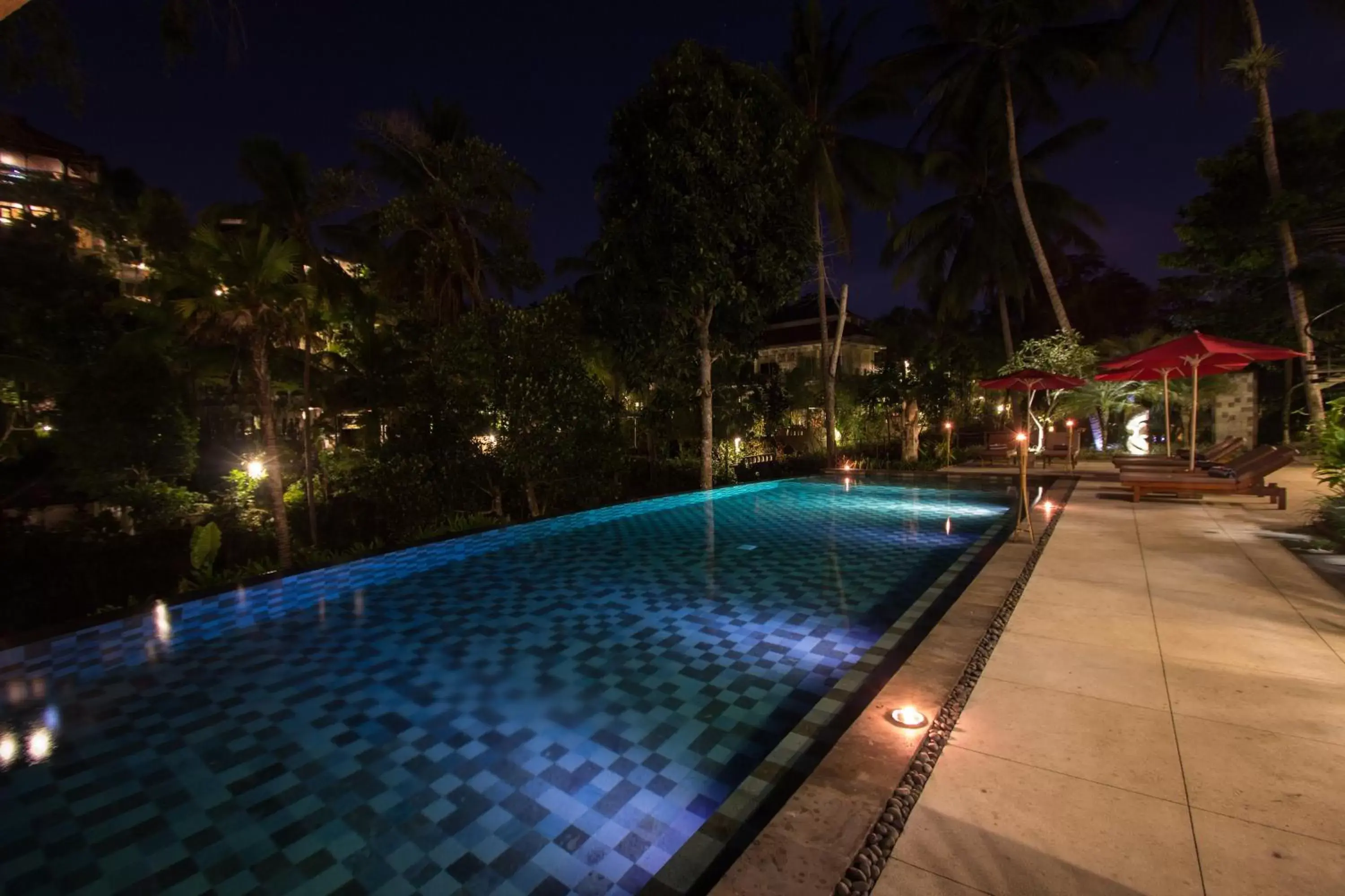 Night, Swimming Pool in Labak River Hotel by EPS
