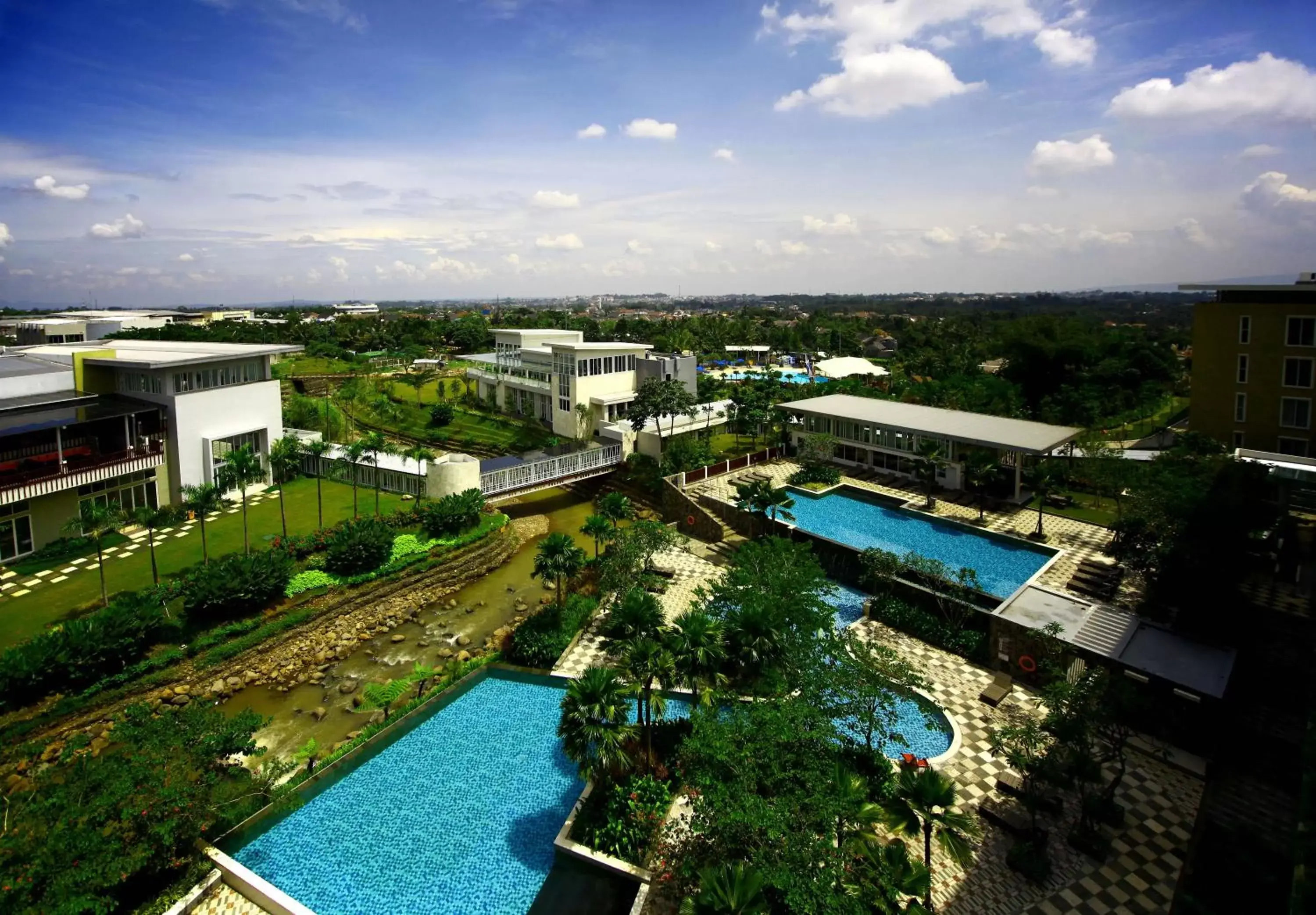 Bird's eye view, Bird's-eye View in ASTON Bogor Hotel and Resort