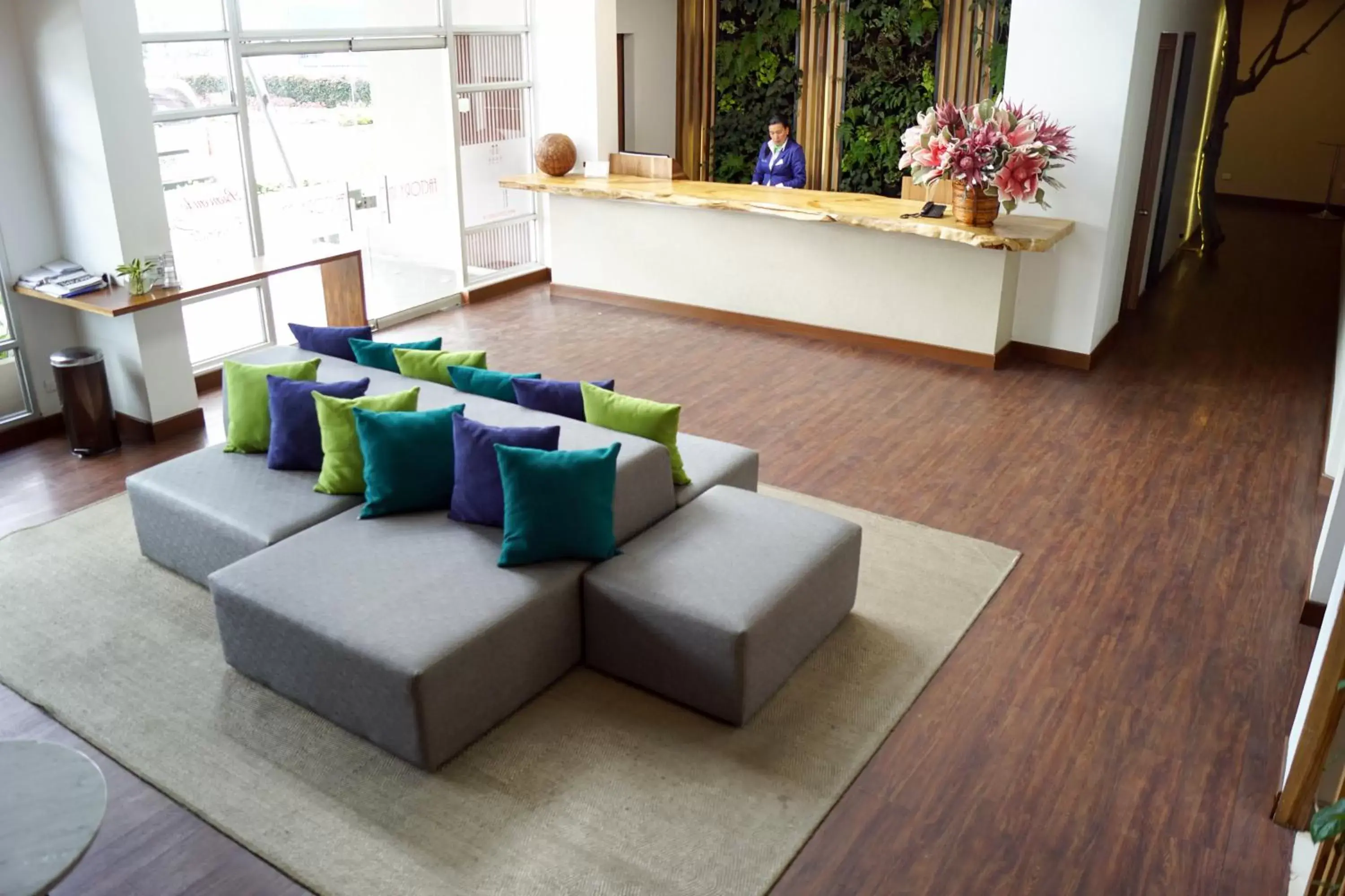 Lobby or reception, Seating Area in Hotel Factory Green Bogotá