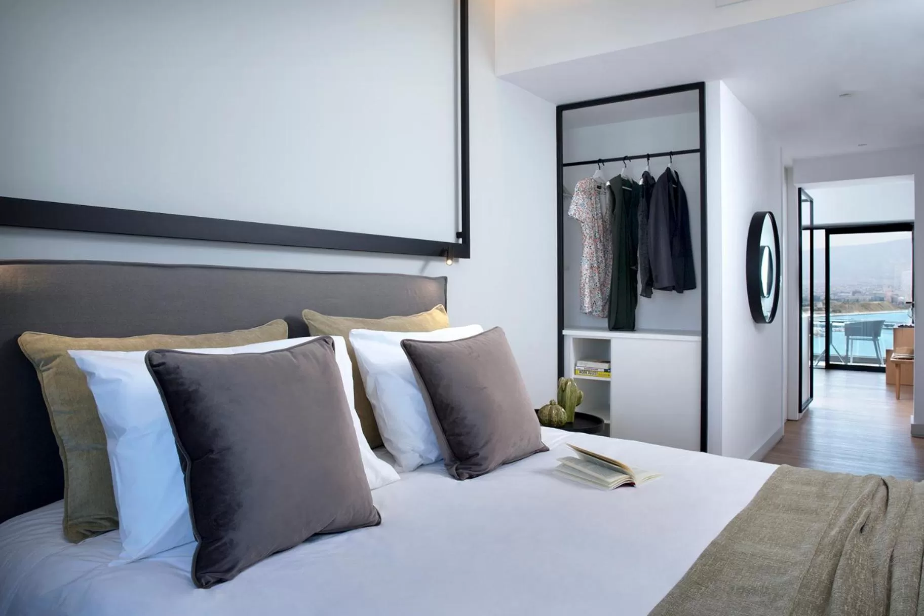 Photo of the whole room, Bed in The Alex Monte Kastella, Santikos Collection