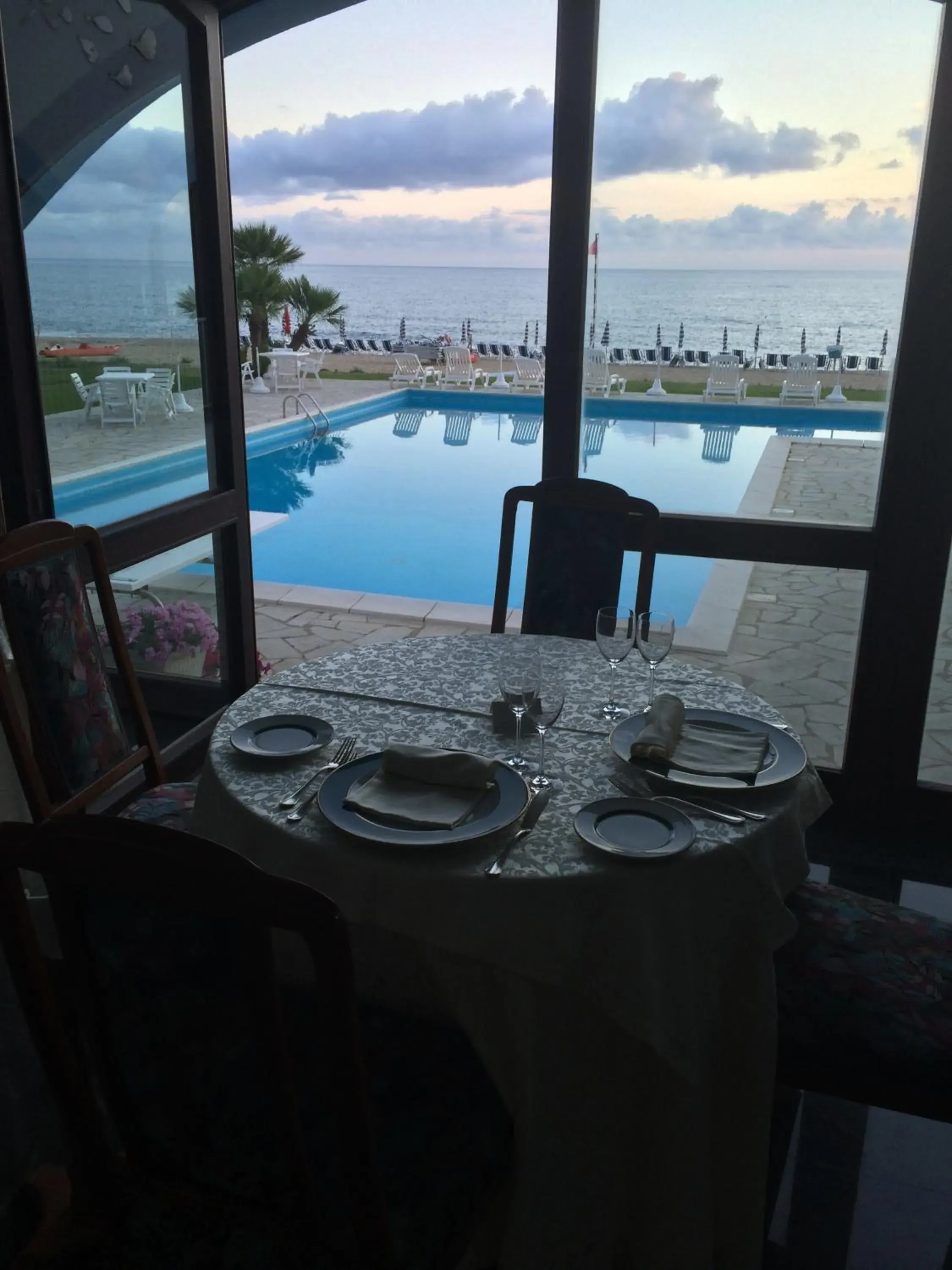 Double Room with Balcony and Sea View in Hotel Poseidon