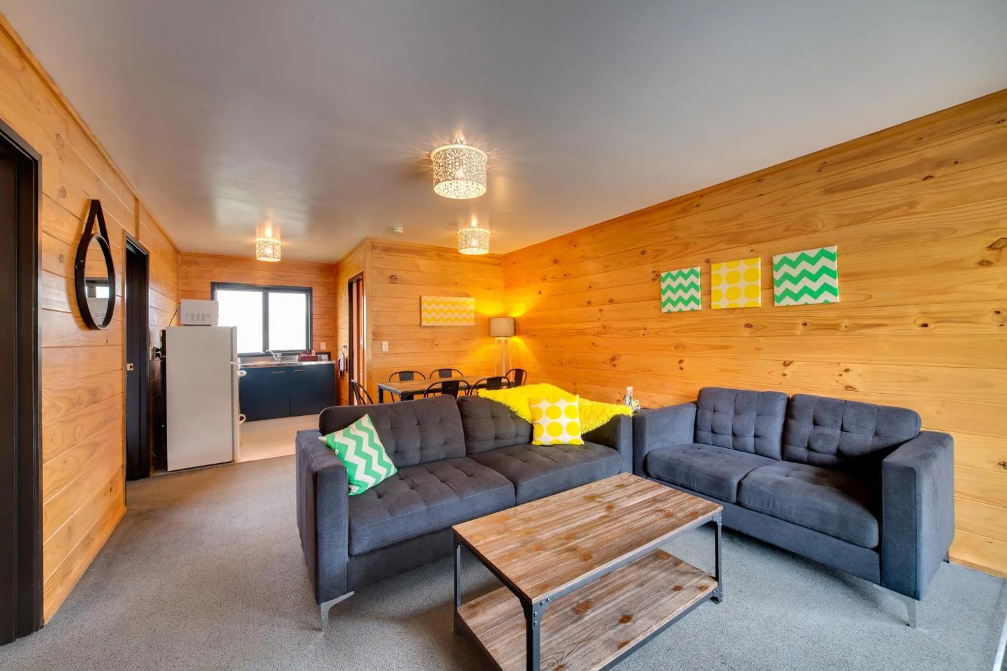 Living room in Wellington TOP 10 Holiday Park