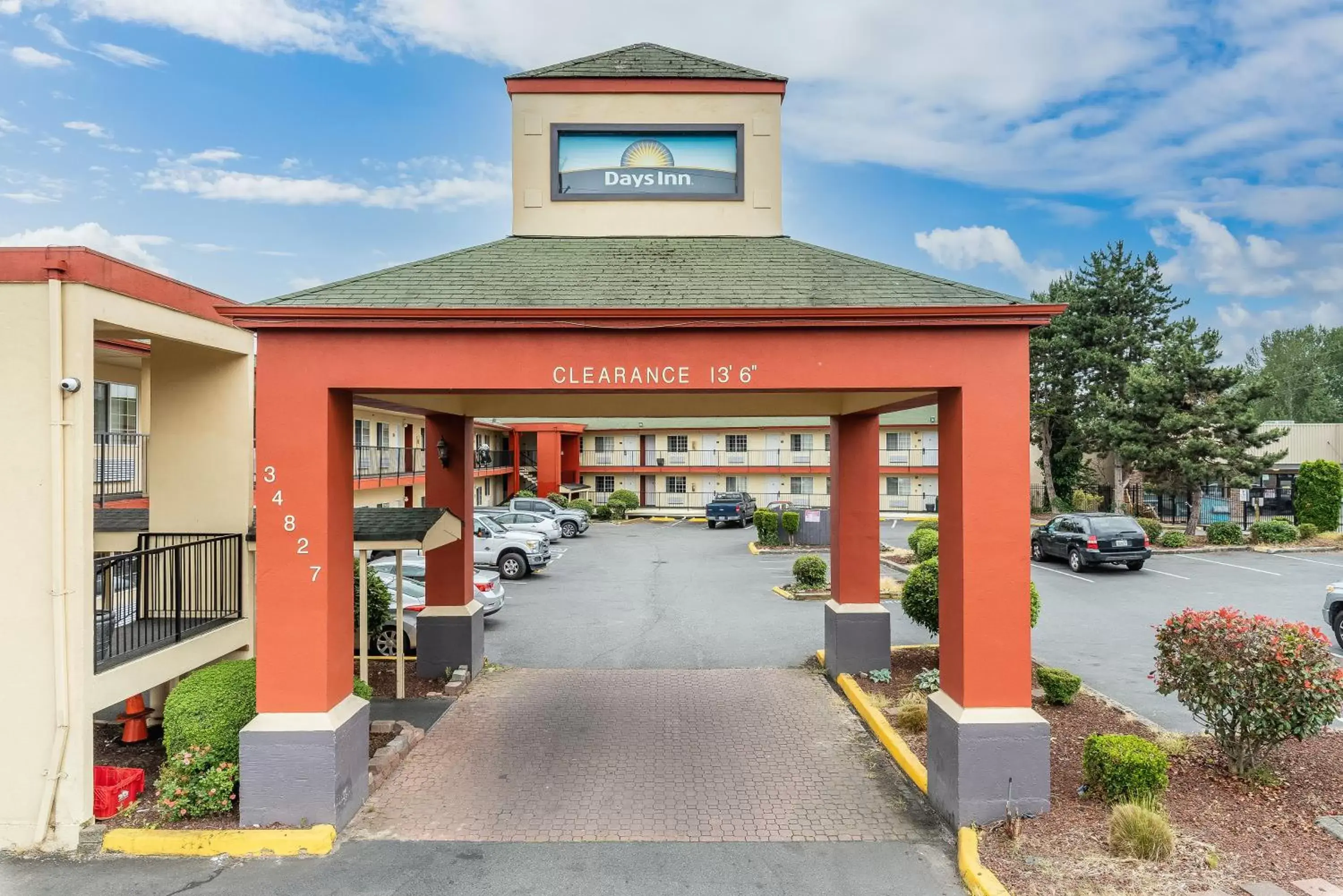 Property building in Days Inn by Wyndham Federal Way