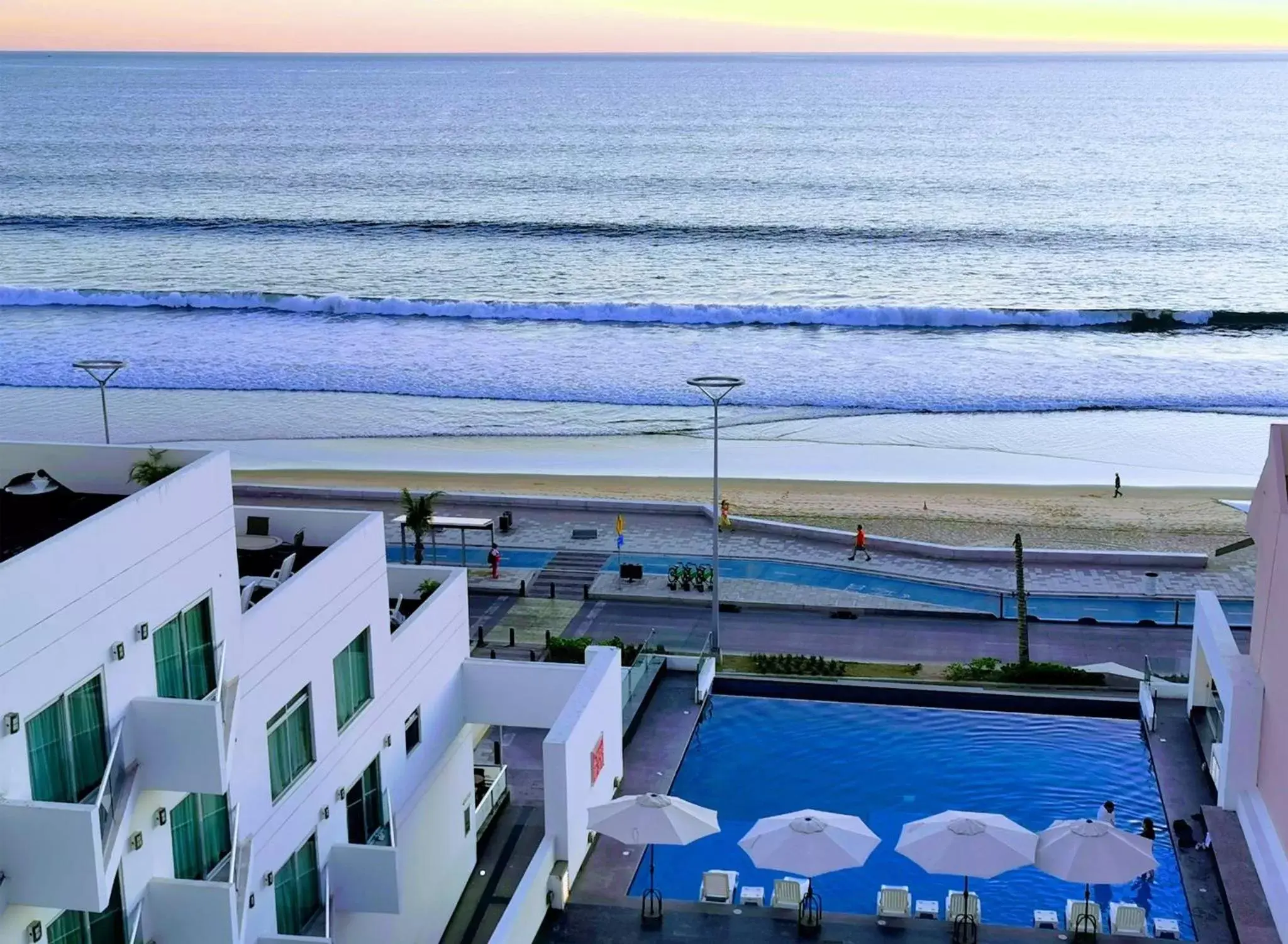 Pool view, Sea View in Coral Island Beach View Hotel