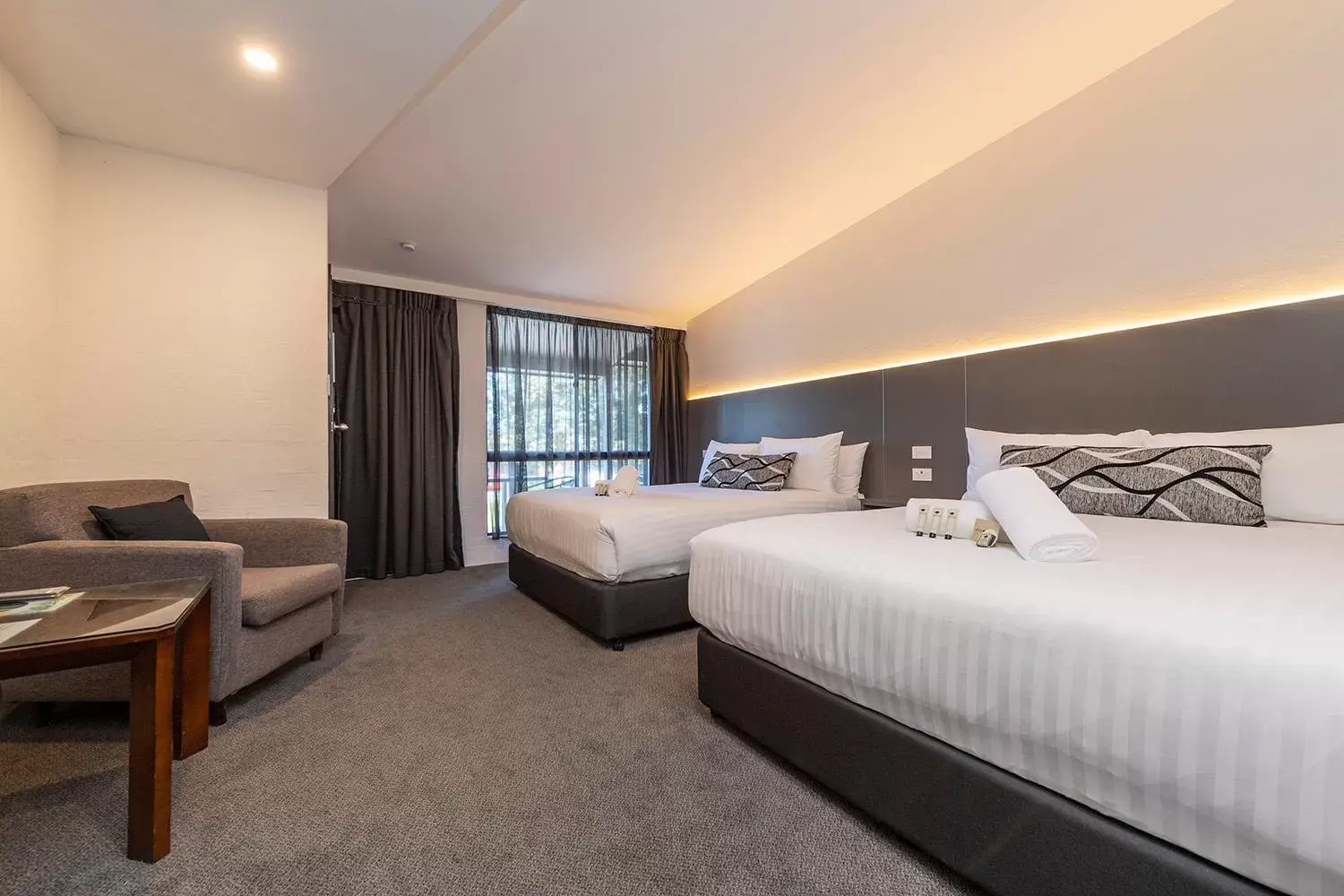 Premium Twin Room in Fern Bay Motel Premium Twin Room in Fern Bay Motel