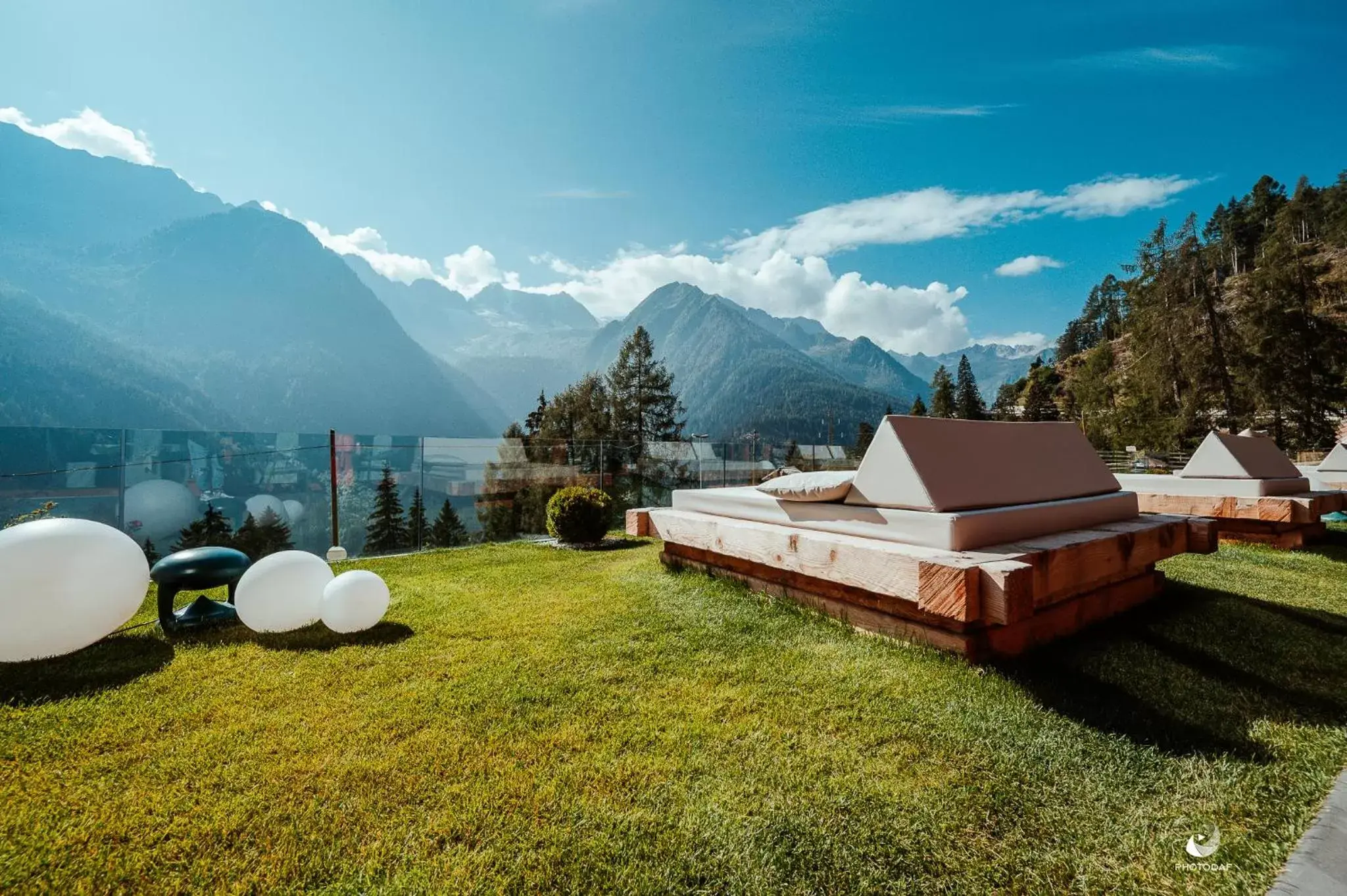 Garden in Hotel Chalet Al Foss